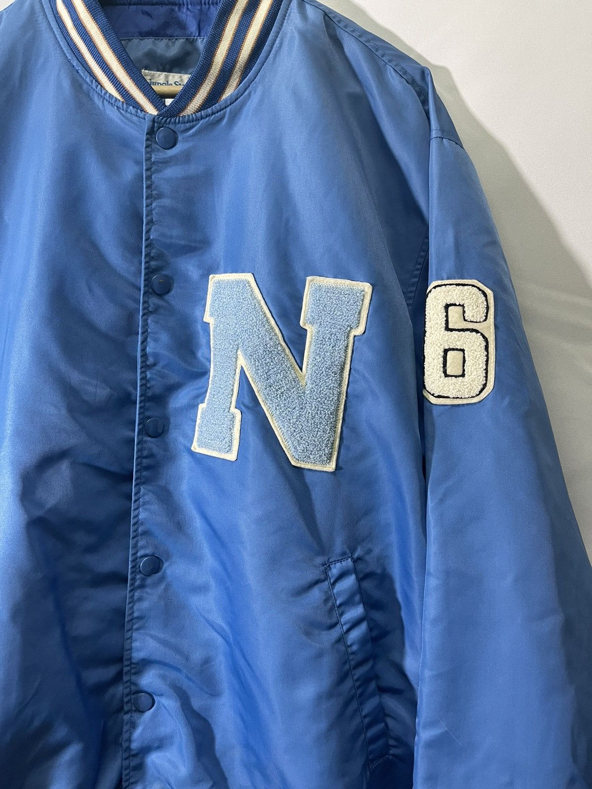 Vintage VINTAGE JUNGLE STORM VARSITY JACKET Size US L / EU 52-54 / 3 - 4 Thumbnail