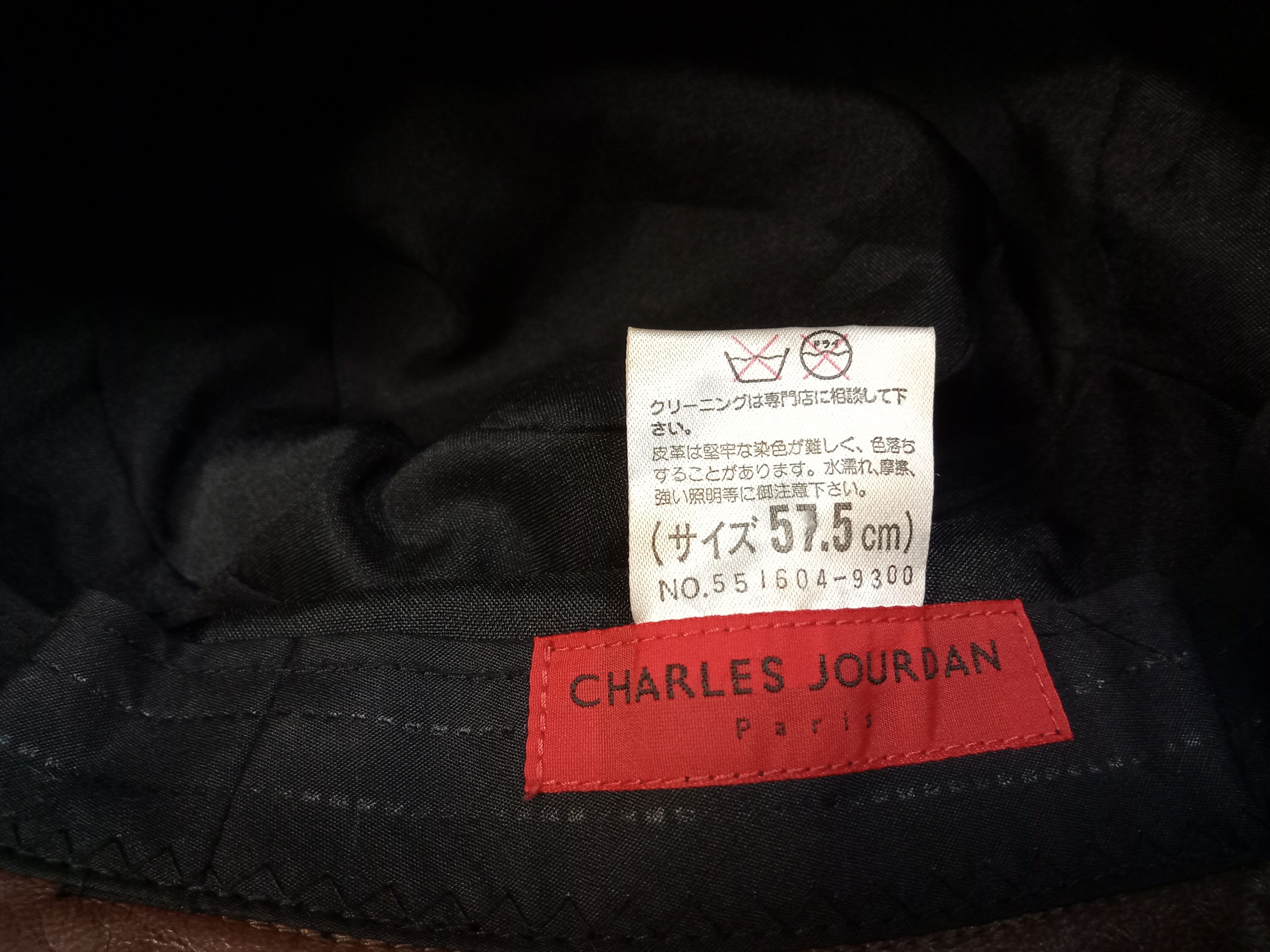Charles Jourdan Vintage Charles Jordan Paris Leather Bucket Hat Size ONE SIZE - 8 Thumbnail