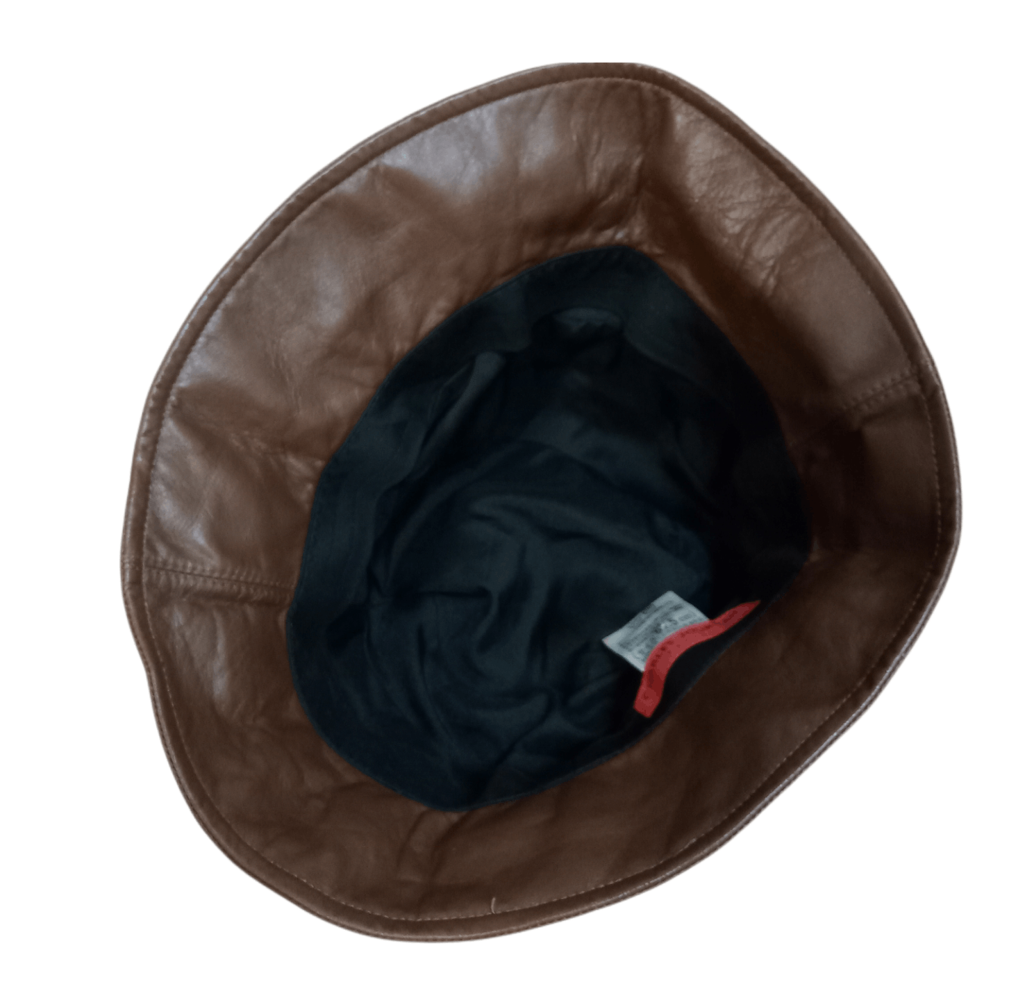 Charles Jourdan Vintage Charles Jordan Paris Leather Bucket Hat Size ONE SIZE - 5 Thumbnail