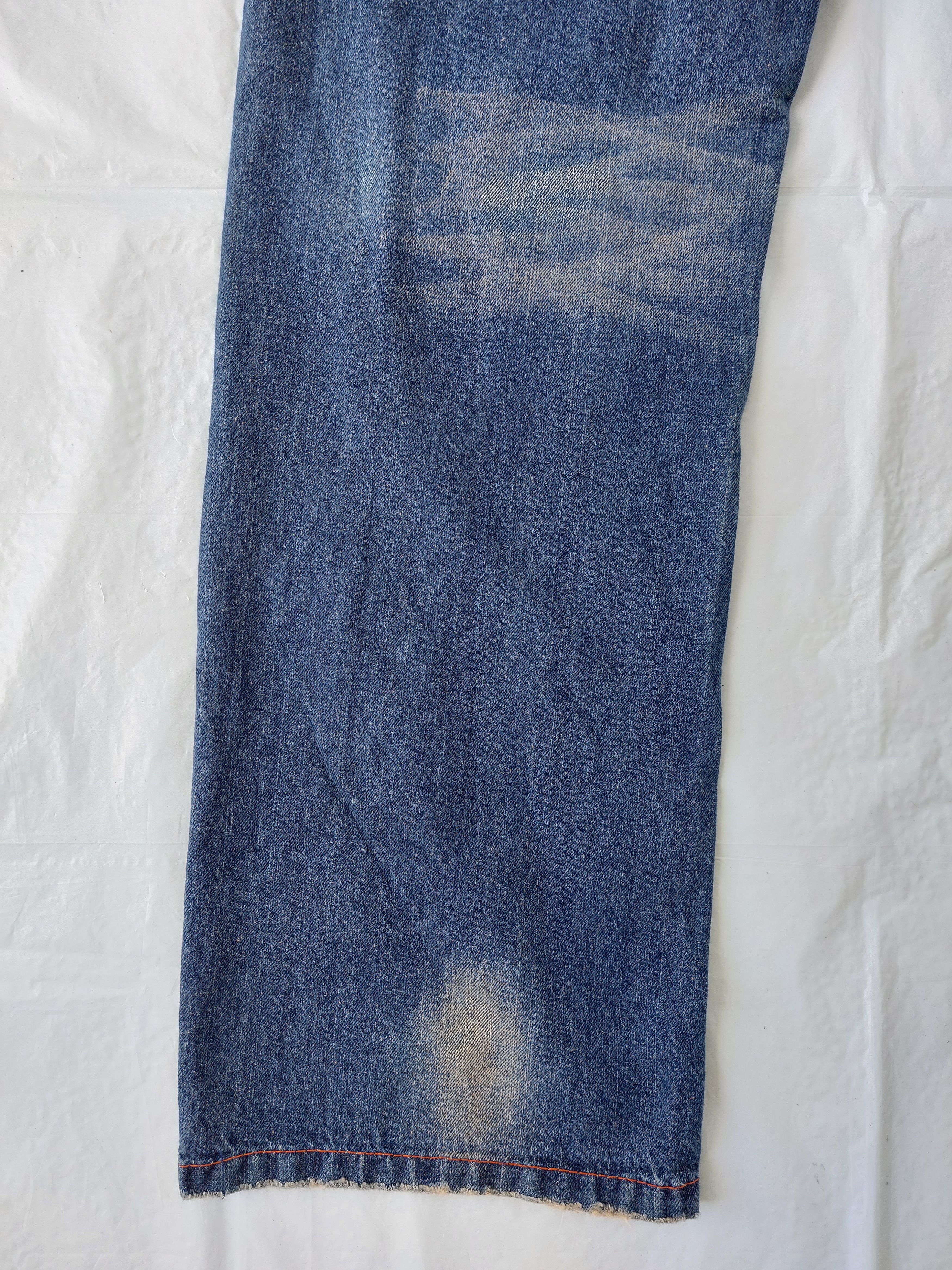 Christian Audigier ED HARDY by CHRISTIAN AUDIGIER distressed embroidered denim Size US 36 / EU 52 - 11 Thumbnail