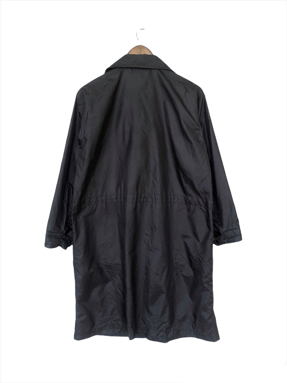 Issey Miyake GRAIL🔥80s Issey Miyake Plantation Minimal Nylon Long Jacket Size US M / EU 48-50 / 2 - 3 Thumbnail