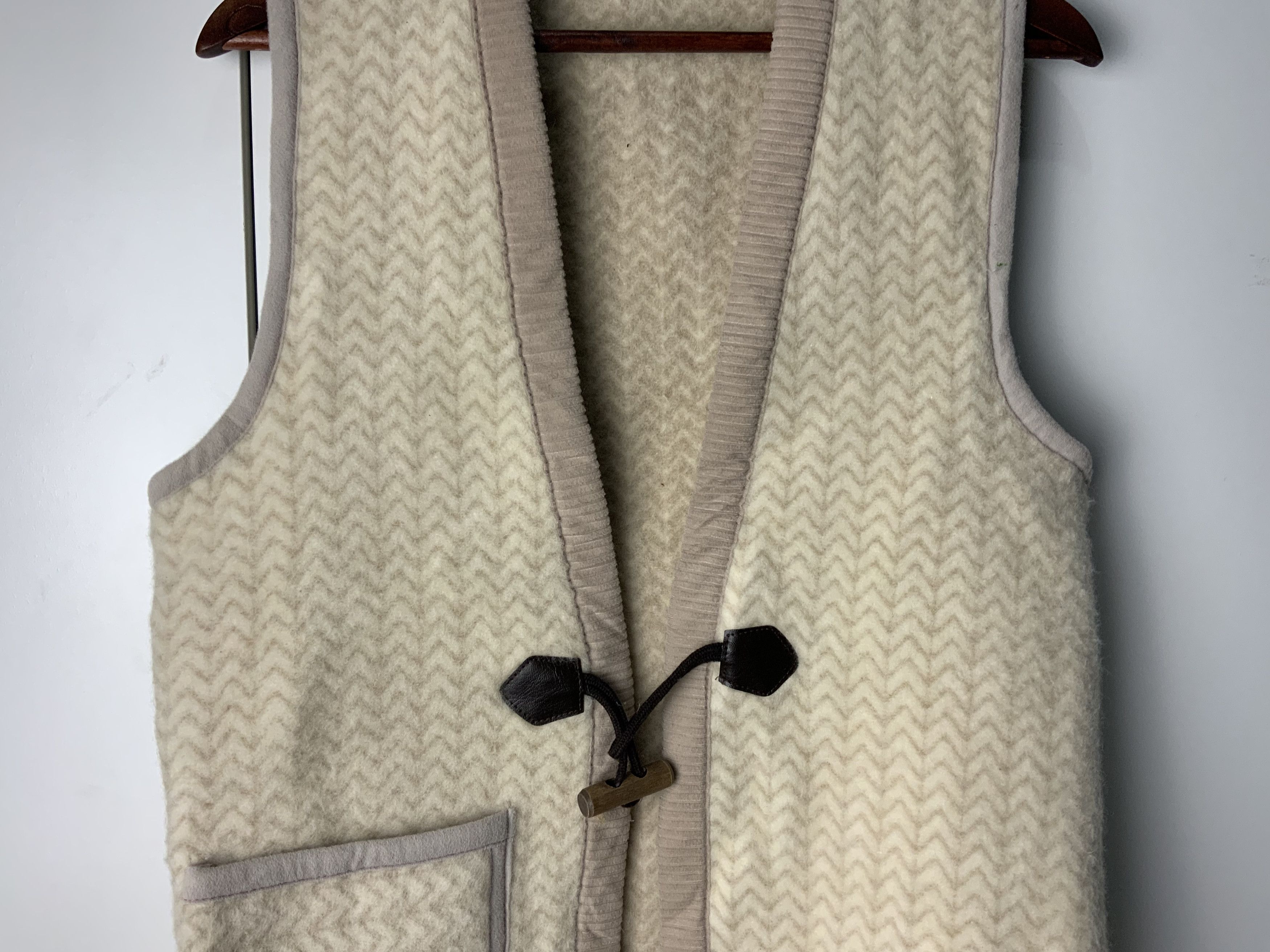 Japanese Brand × Vintage Vintage Mohair Fur Japanese Traditional Vest Japan Made Size US M / EU 48-50 / 2 - 5 Thumbnail