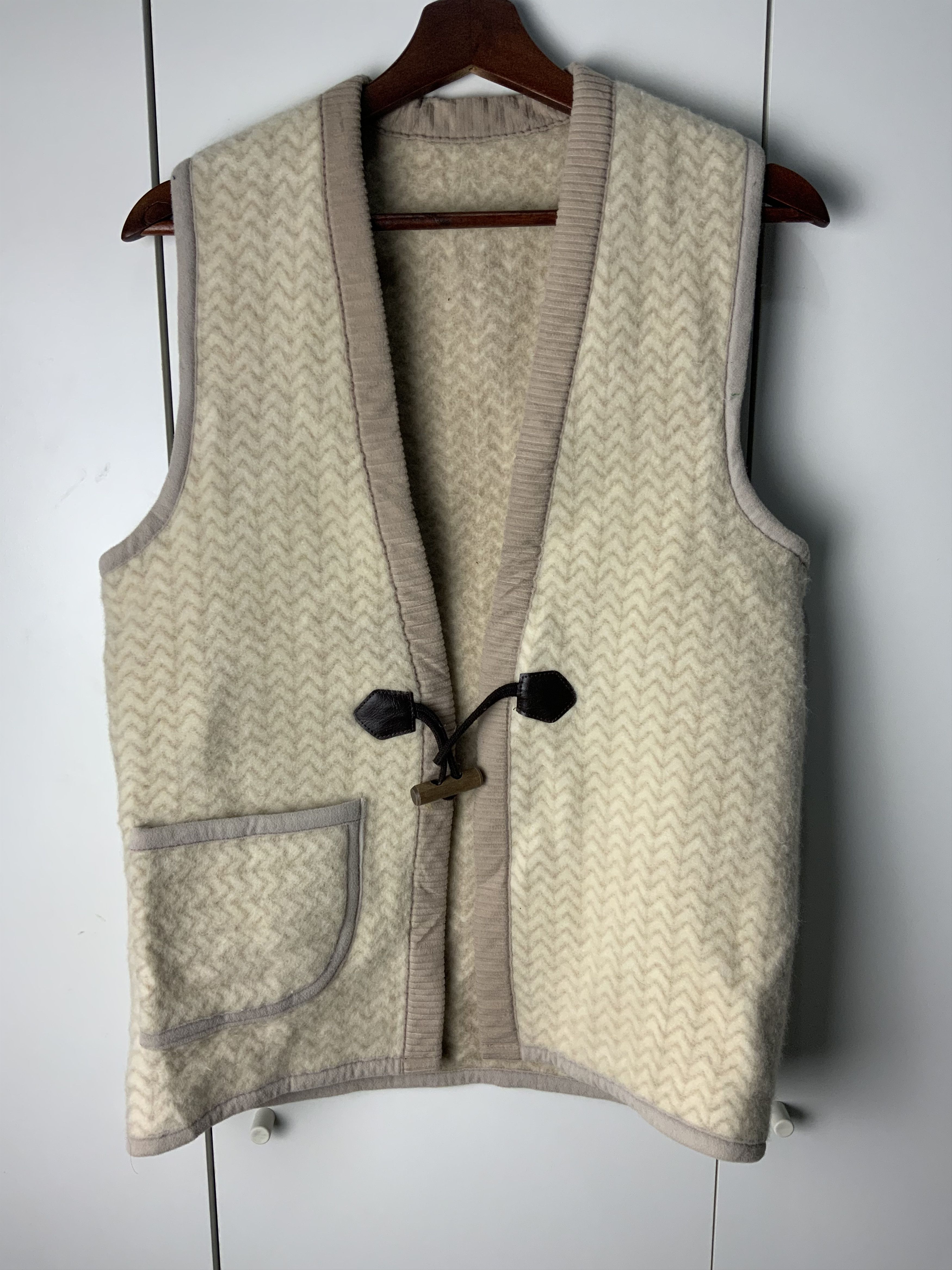 Japanese Brand × Vintage Vintage Mohair Fur Japanese Traditional Vest Japan Made Size US M / EU 48-50 / 2 - 1 Thumbnail