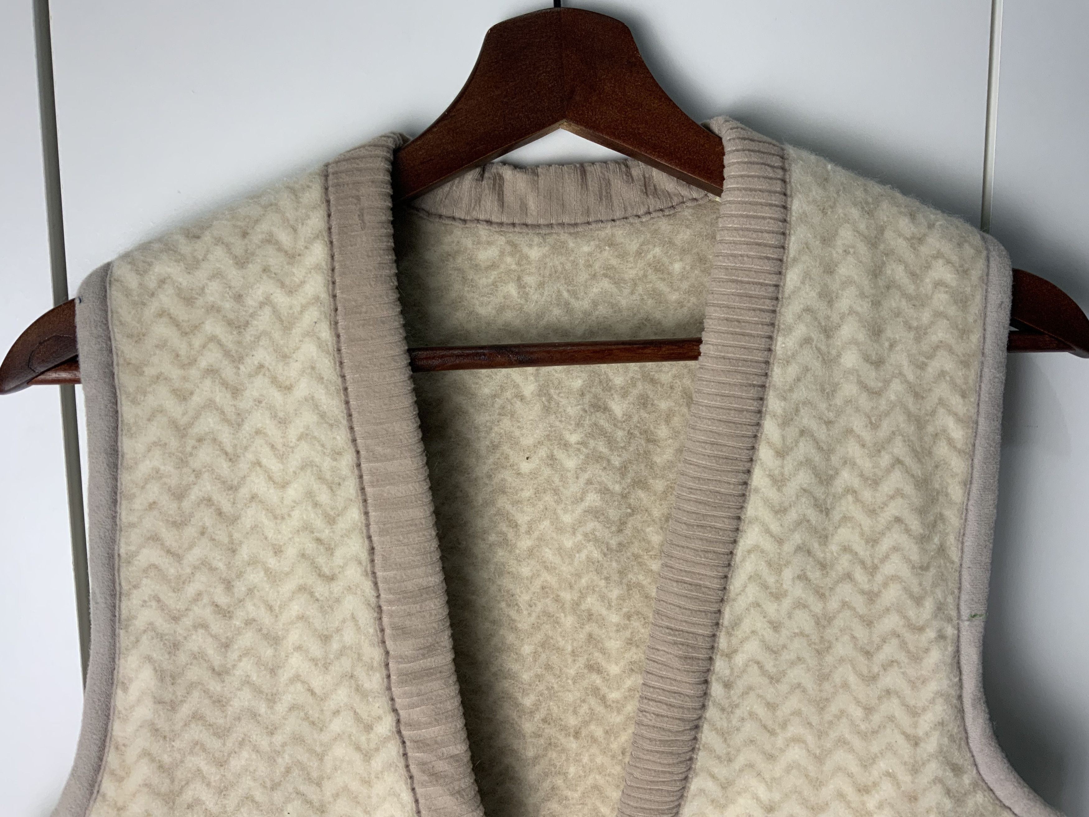 Japanese Brand × Vintage Vintage Mohair Fur Japanese Traditional Vest Japan Made Size US M / EU 48-50 / 2 - 4 Thumbnail