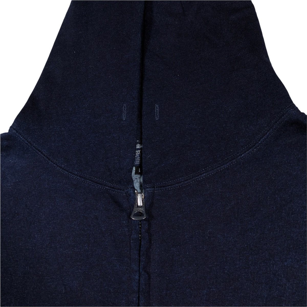 Japanese Brand Toyo Enterprises Indigo Eagle & Tiger Rayon Zip Hoodie Size US L / EU 52-54 / 3 - 5 Thumbnail