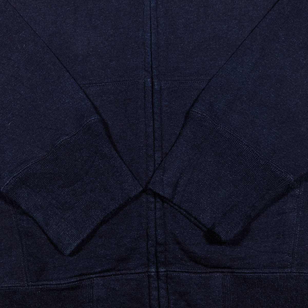 Japanese Brand Toyo Enterprises Indigo Eagle & Tiger Rayon Zip Hoodie Size US L / EU 52-54 / 3 - 8 Thumbnail