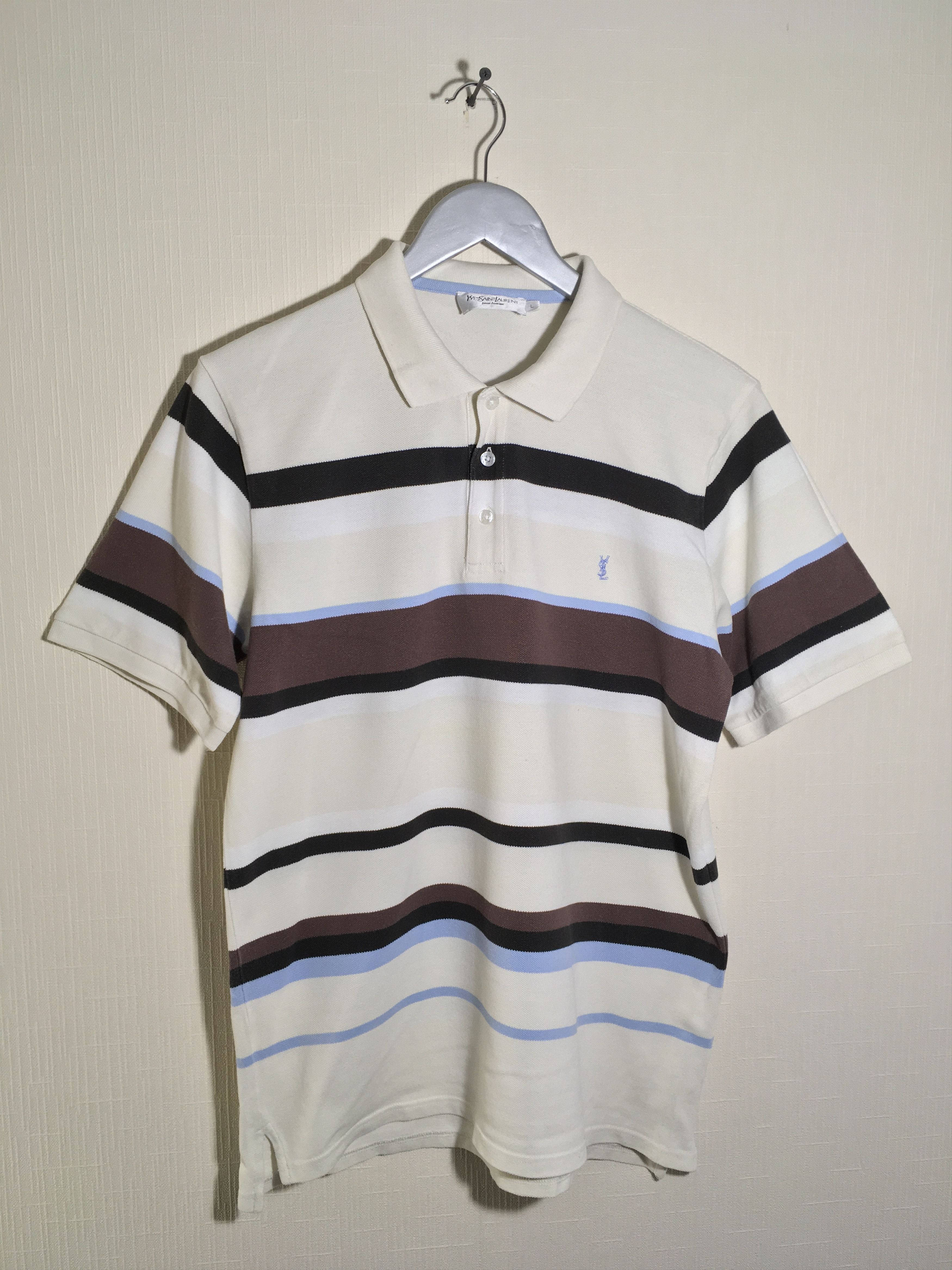 Vintage × Yves Saint Laurent polo shirt Size US M / EU 48-50 / 2 - 1 Thumbnail