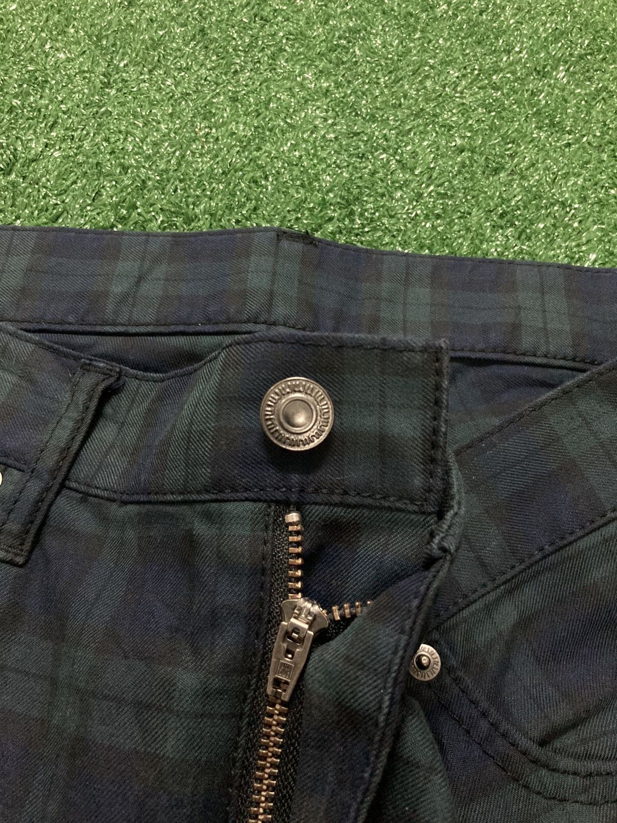 Japanese Brand × Uniqlo Uniqlo UJ Plaid Pants Size US 33 - 8 Thumbnail