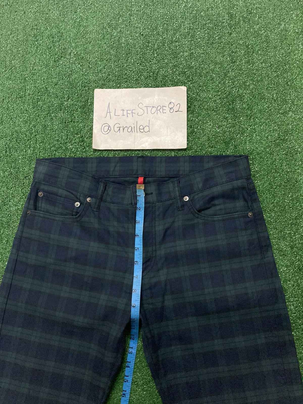 Japanese Brand × Uniqlo Uniqlo UJ Plaid Pants Size US 33 - 4 Thumbnail