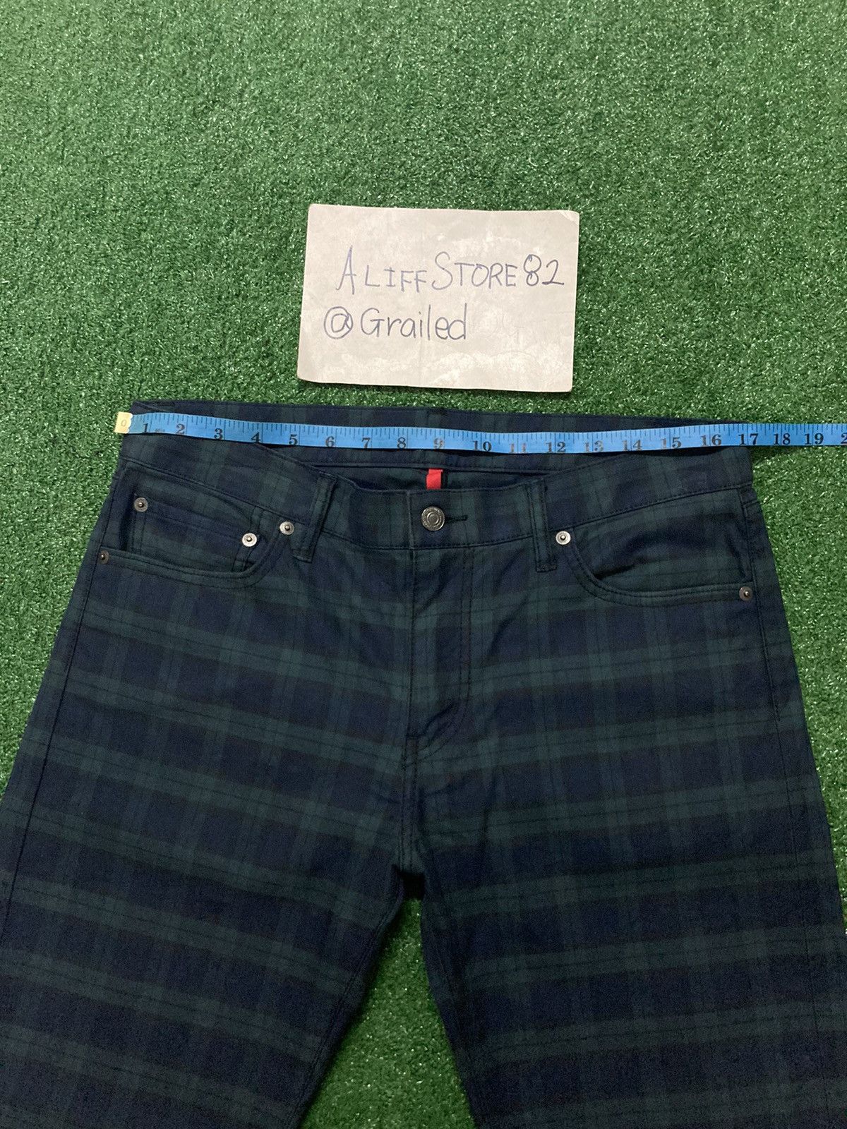 Japanese Brand × Uniqlo Uniqlo UJ Plaid Pants Size US 33 - 3 Thumbnail
