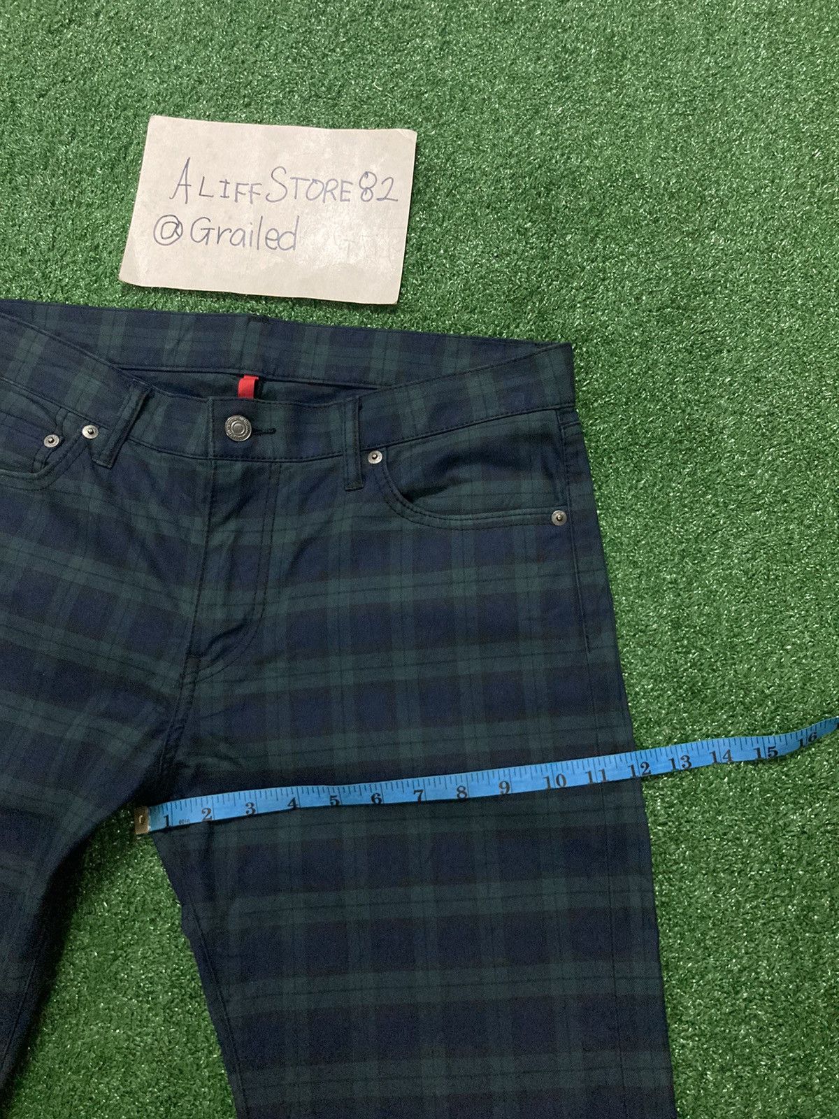 Japanese Brand × Uniqlo Uniqlo UJ Plaid Pants Size US 33 - 5 Thumbnail