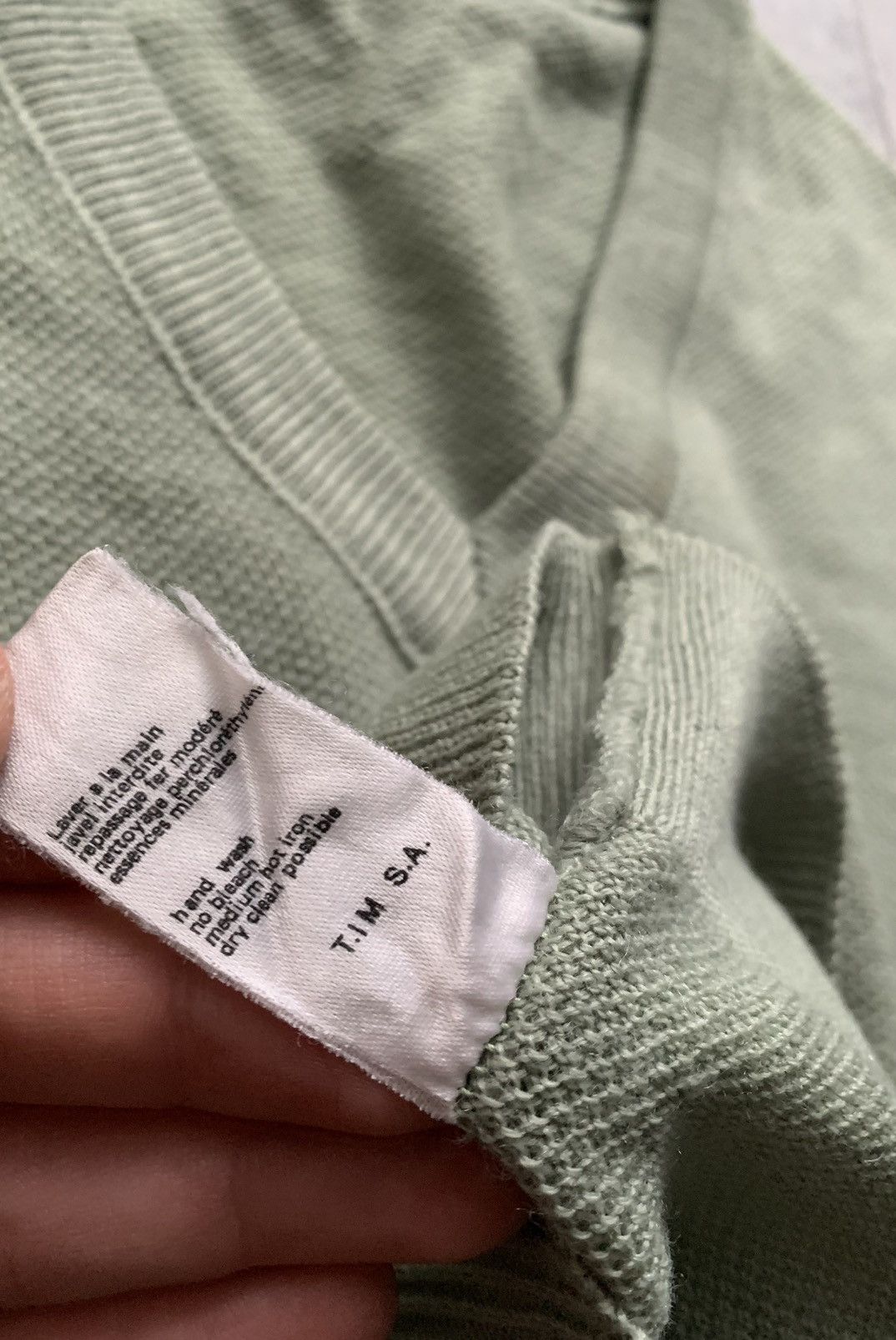 Lacoste Vintage Lacoste v knit cardigan logo Size US S / EU 44-46 / 1 - 9 Thumbnail
