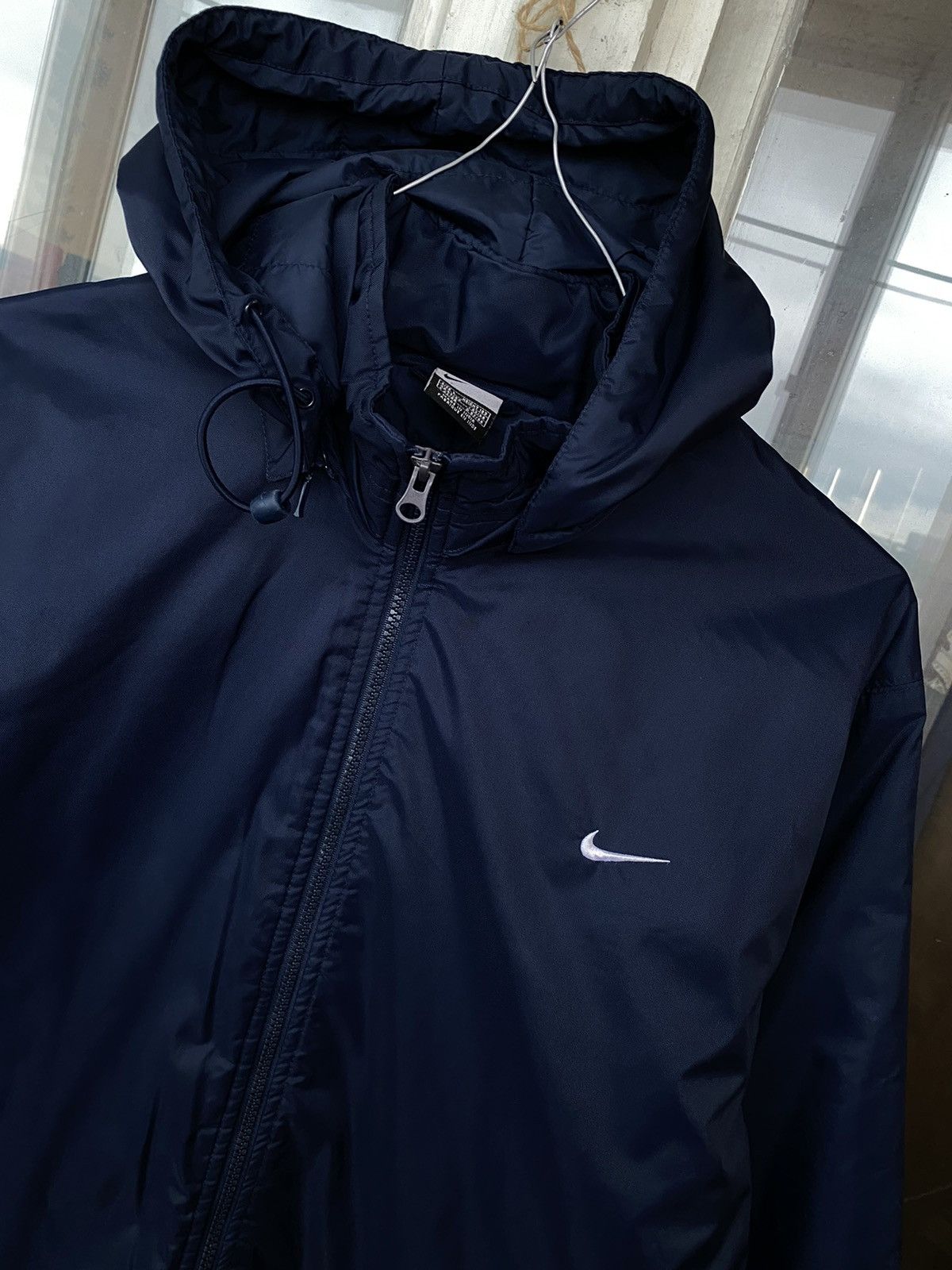 Nike × Vintage Vintage Nike Jacket Big swoosh Coat Size US L / EU 52-54 / 3 - 4 Thumbnail