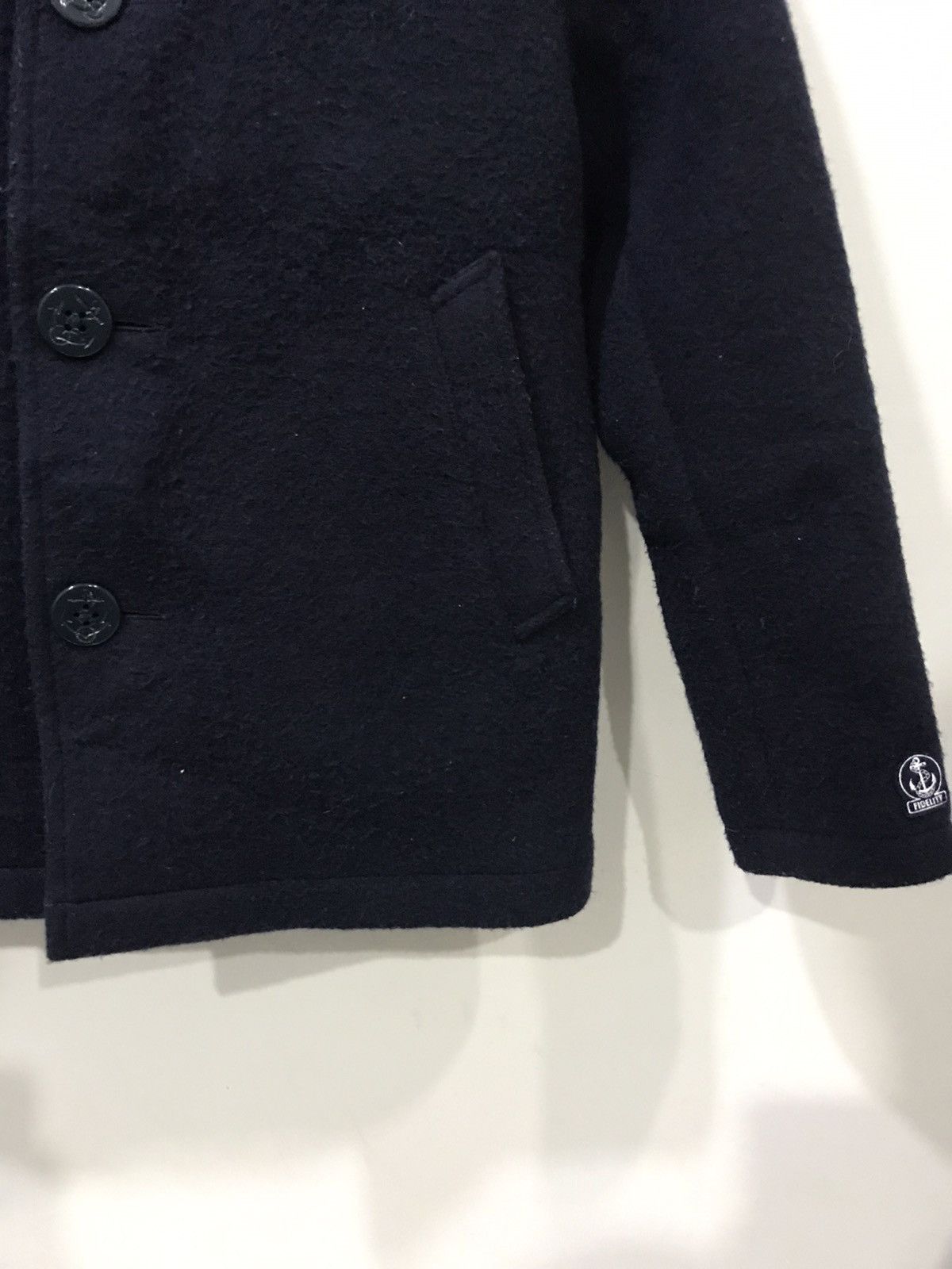 Beams Plus BEAMSBOY Japan FIDELITY Line USN Wool Hoodie Coat Size US M / EU 48-50 / 2 - 5 Thumbnail