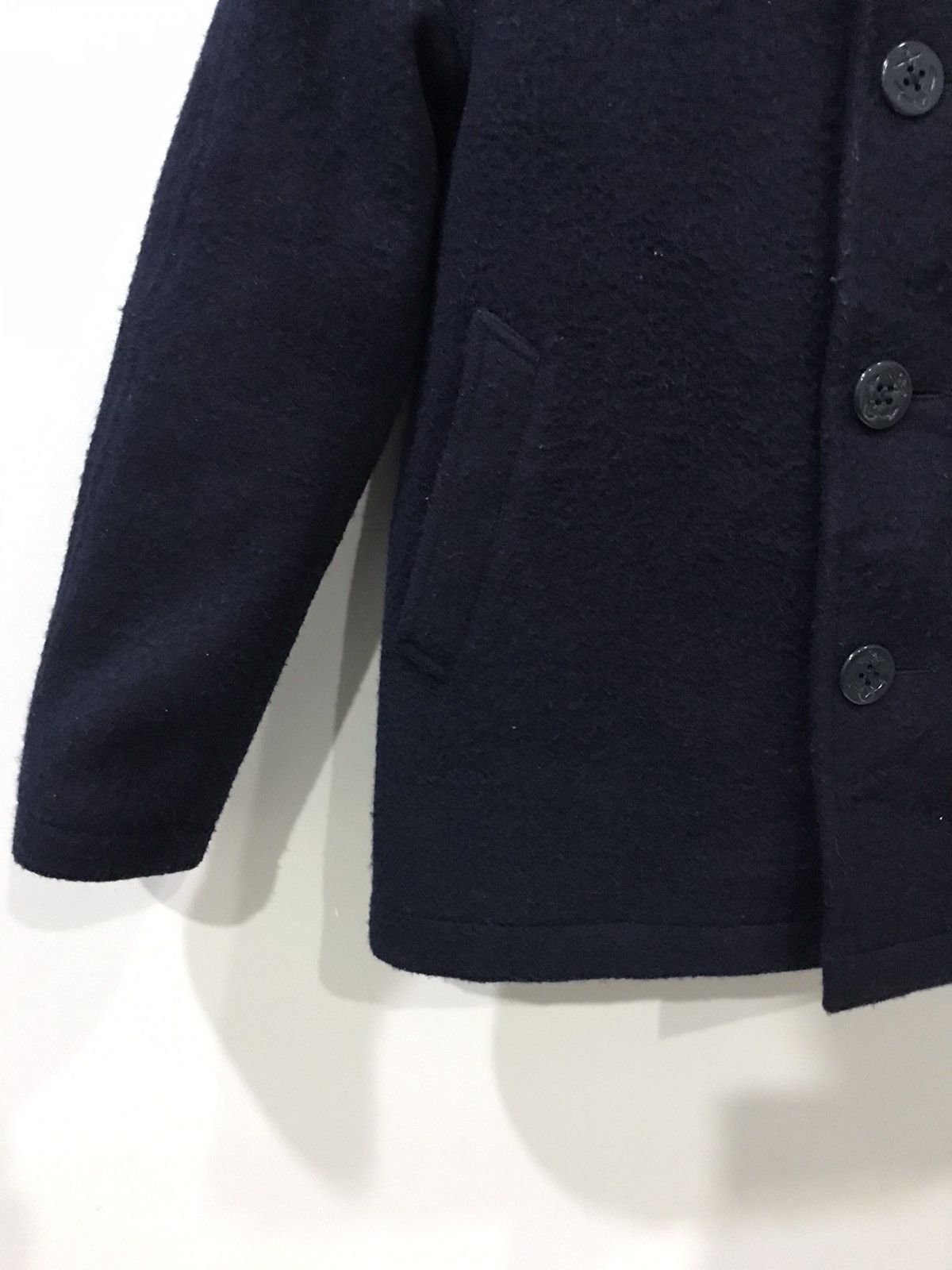 Beams Plus BEAMSBOY Japan FIDELITY Line USN Wool Hoodie Coat Size US M / EU 48-50 / 2 - 6 Thumbnail