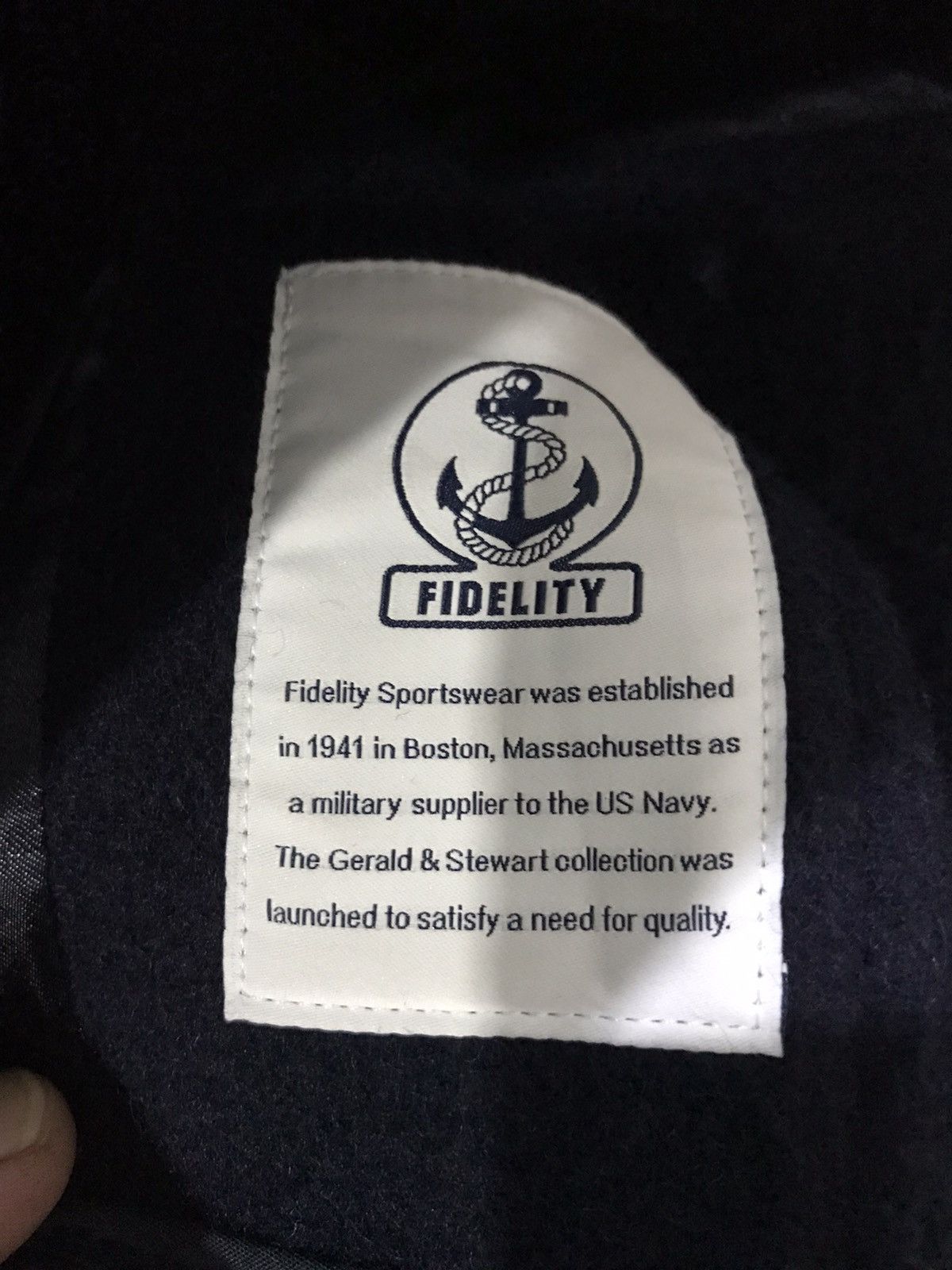 Beams Plus BEAMSBOY Japan FIDELITY Line USN Wool Hoodie Coat Size US M / EU 48-50 / 2 - 11 Thumbnail