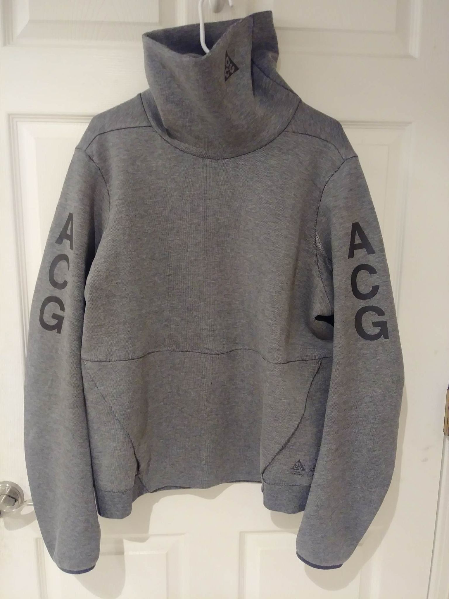 Nike ACG Nikelab ACG Funnel Neck Sweater Gray L Size US L / EU 52-54 / 3 - 1 Thumbnail