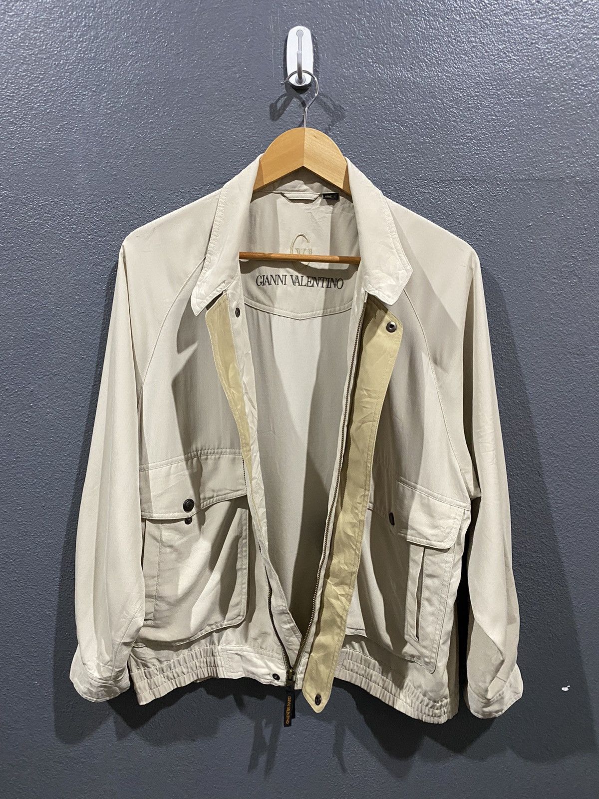 Gianni Valentino Vintage Gianni Valentino Light Jacket Size US M / EU 48-50 / 2 - 2 Thumbnail
