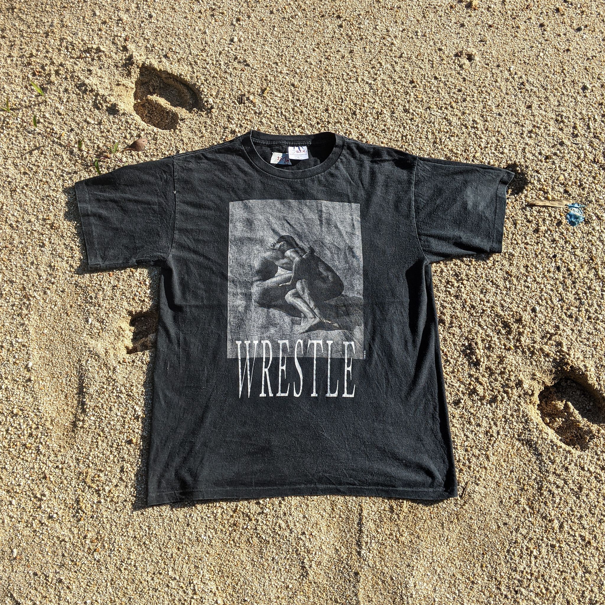 90s HERB RITTS PICTURE WRESTLE Tシャツ 90s HERB RITTS PICTURE WRESTLE Tシャツ
