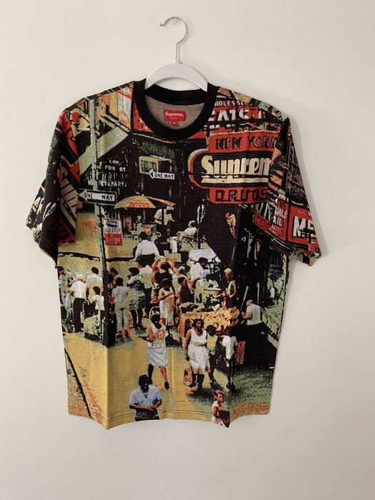 Supreme Supreme Street Scene Jacquard S/S Top multicolor medium