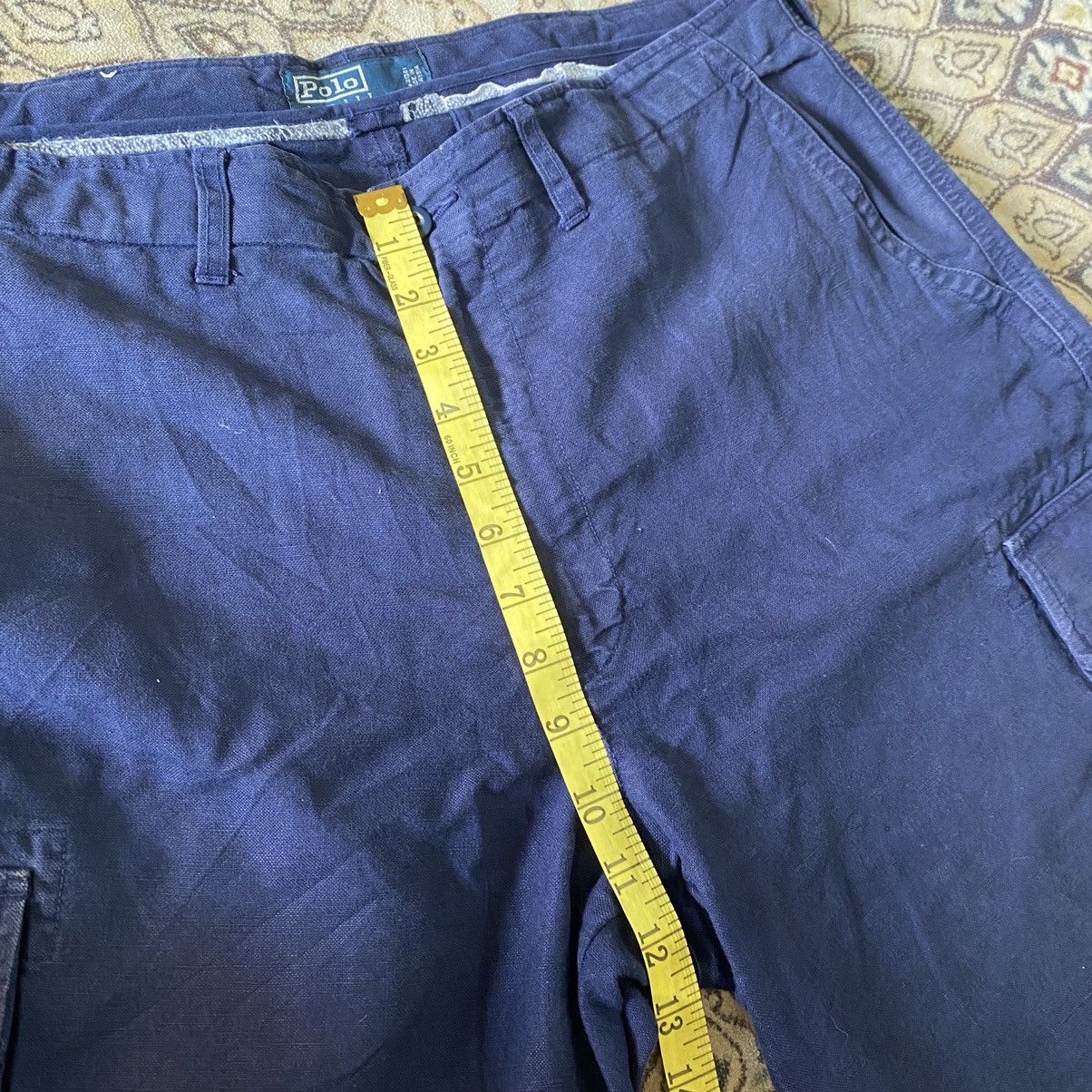 Polo Ralph Lauren Vintage Polo Ralph Lauren Linen Cargo Pants Size US 35 - 18 Thumbnail