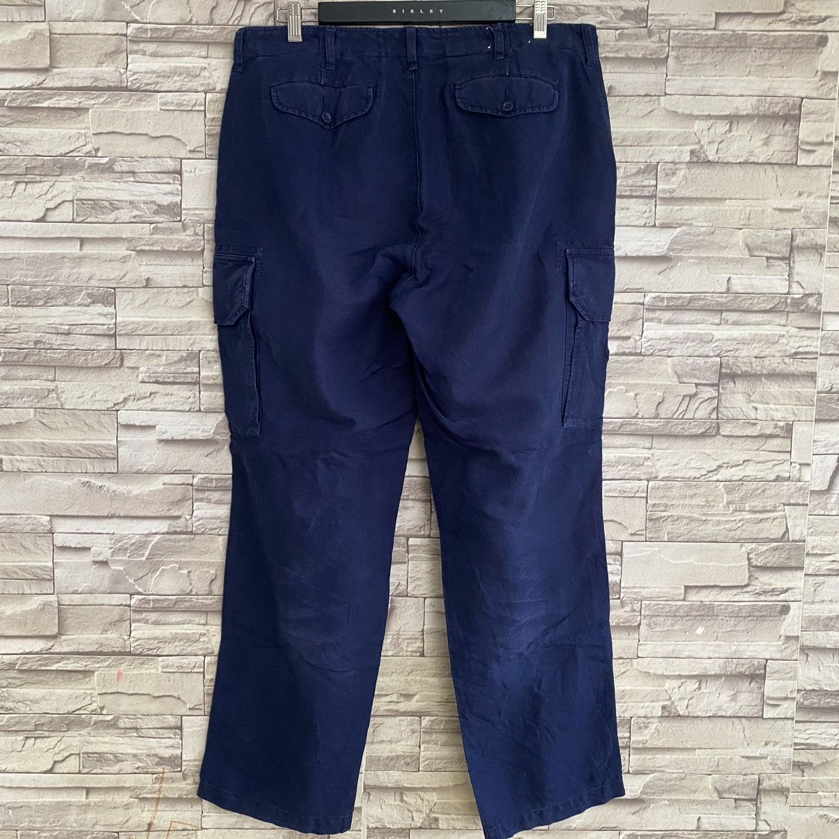 Polo Ralph Lauren Vintage Polo Ralph Lauren Linen Cargo Pants Size US 35 - 6 Thumbnail