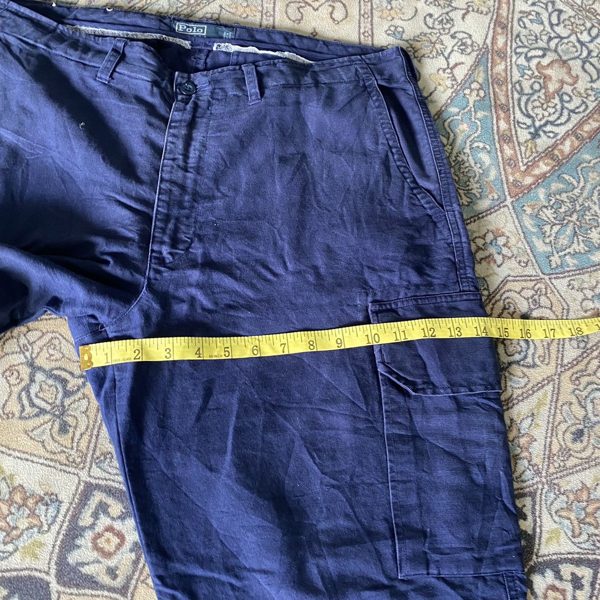 Polo Ralph Lauren Vintage Polo Ralph Lauren Linen Cargo Pants Size US 35 - 15 Thumbnail