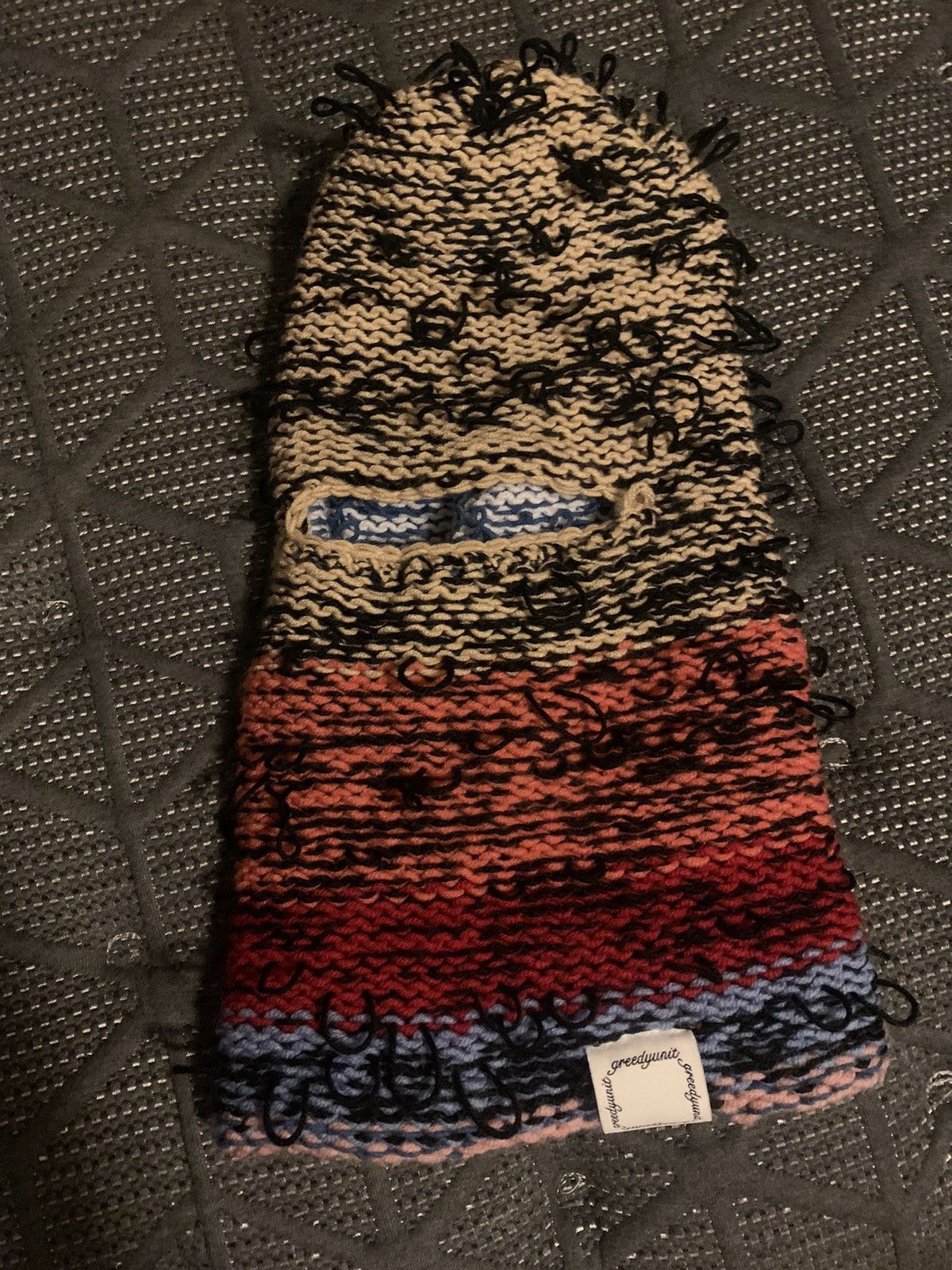 Streetwear GreedyUnit Multi Color Mask | Grailed