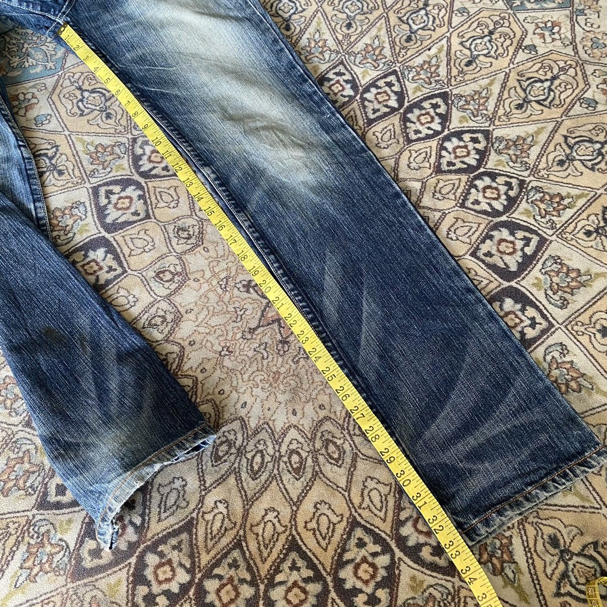Japanese Brand Japanese Brand CLOUD72 Denim Embroidery Cross Cemetery Jeans Size US 30 / EU 46 - 20 Thumbnail