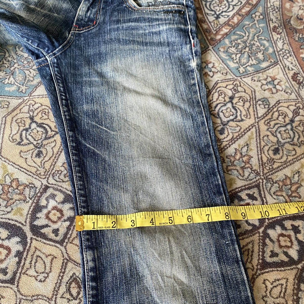 Japanese Brand Japanese Brand CLOUD72 Denim Embroidery Cross Cemetery Jeans Size US 30 / EU 46 - 22 Thumbnail