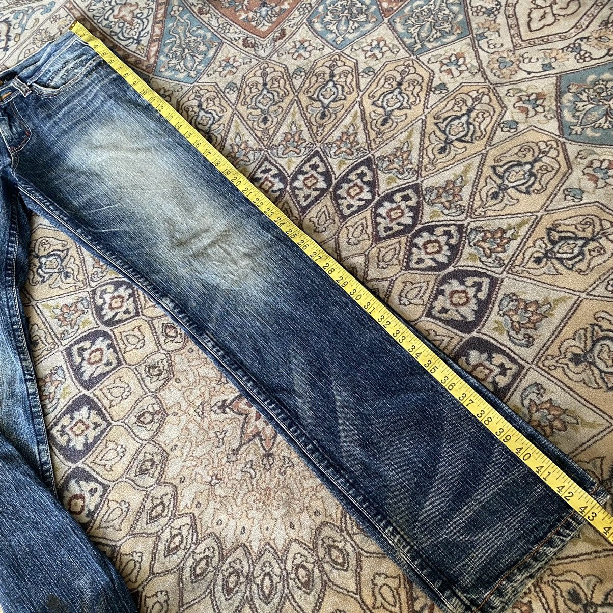 Japanese Brand Japanese Brand CLOUD72 Denim Embroidery Cross Cemetery Jeans Size US 30 / EU 46 - 19 Thumbnail