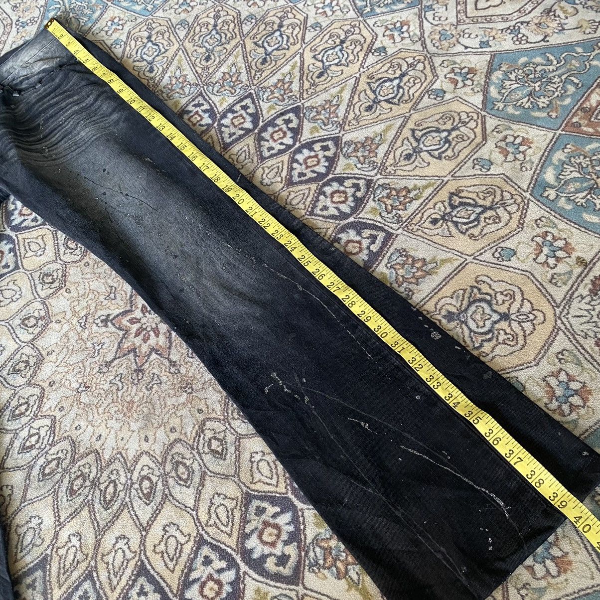 Japanese Brand Japanese Brand K.U.I Black Denim Flare Jeans Painter Size US 32 / EU 48 - 19 Thumbnail