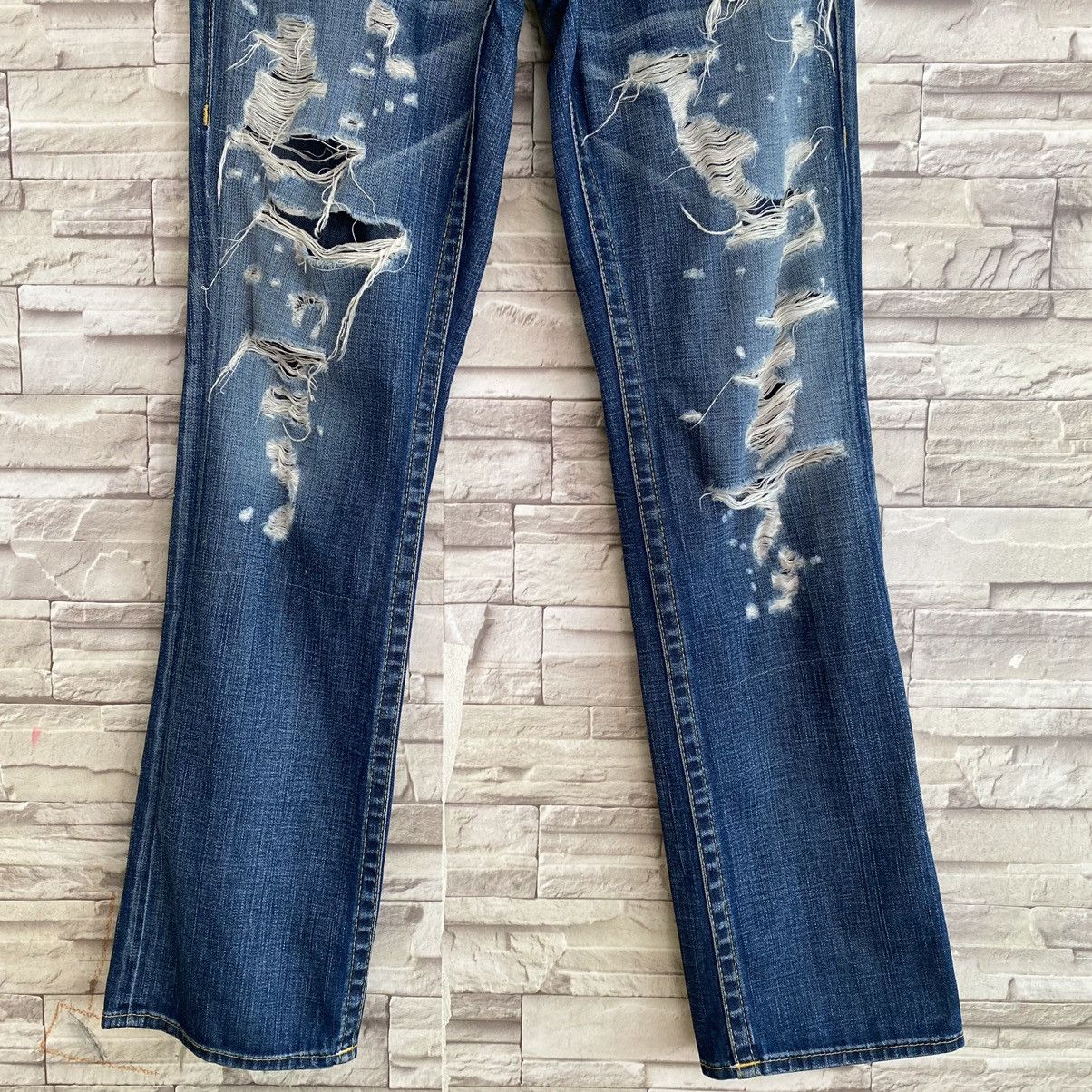 True Religion True Religion Thrasher Denim Flare Jeans Size US 33 - 5 Thumbnail