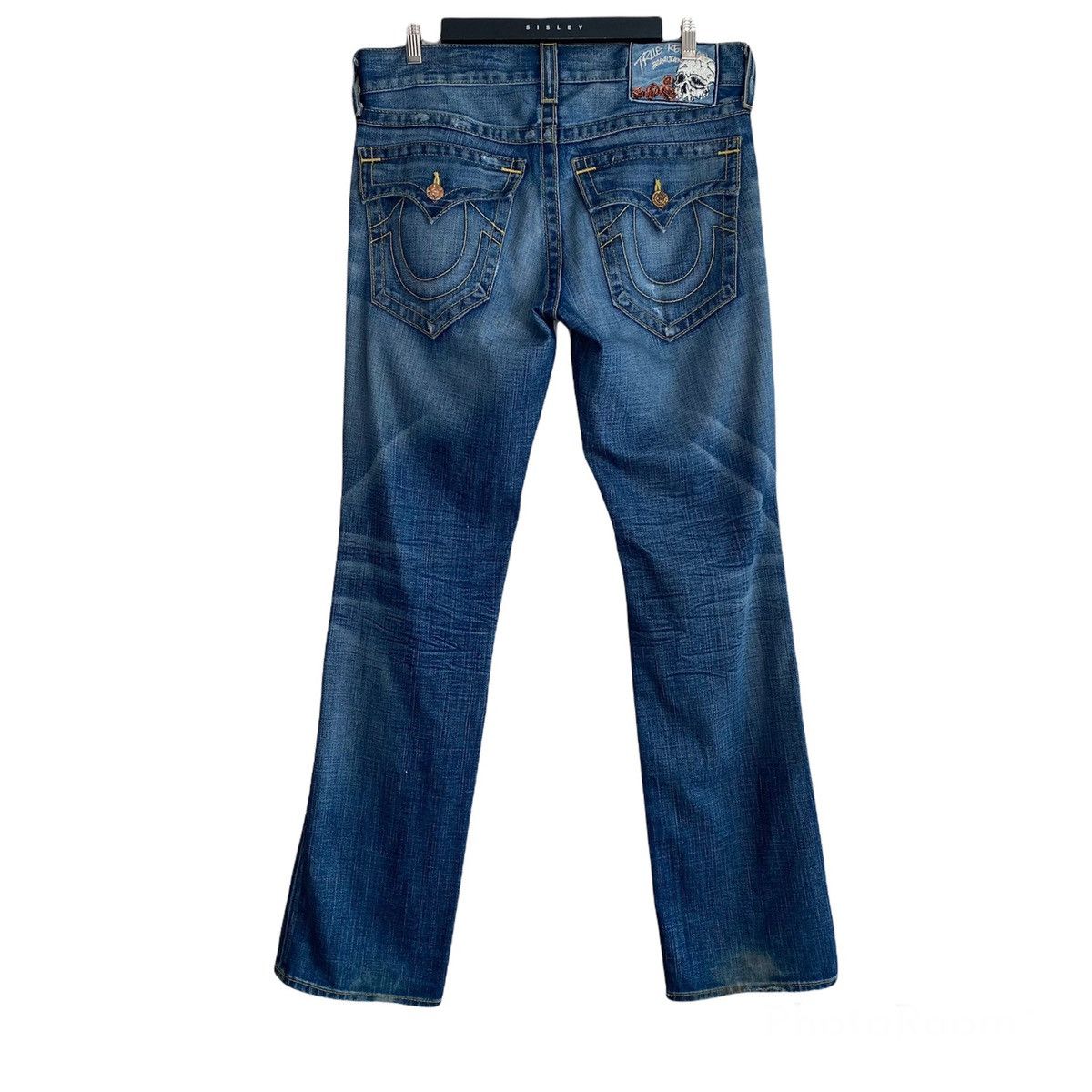 True Religion True Religion Thrasher Denim Flare Jeans Size US 33 - 1 Thumbnail