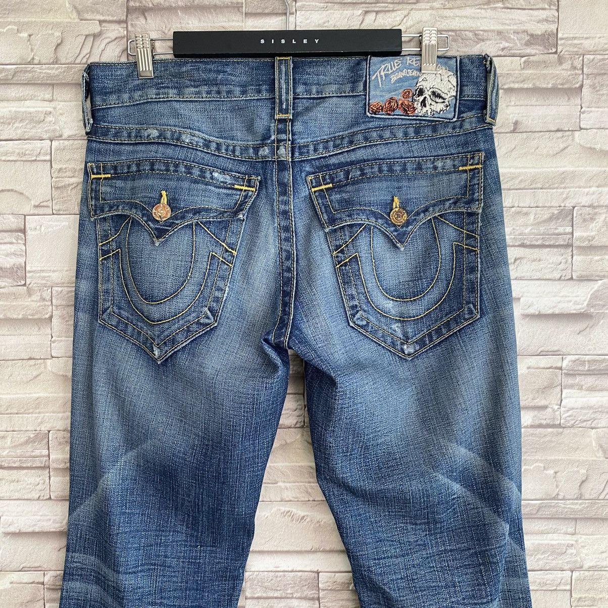 True Religion True Religion Thrasher Denim Flare Jeans Size US 33 - 11 Thumbnail