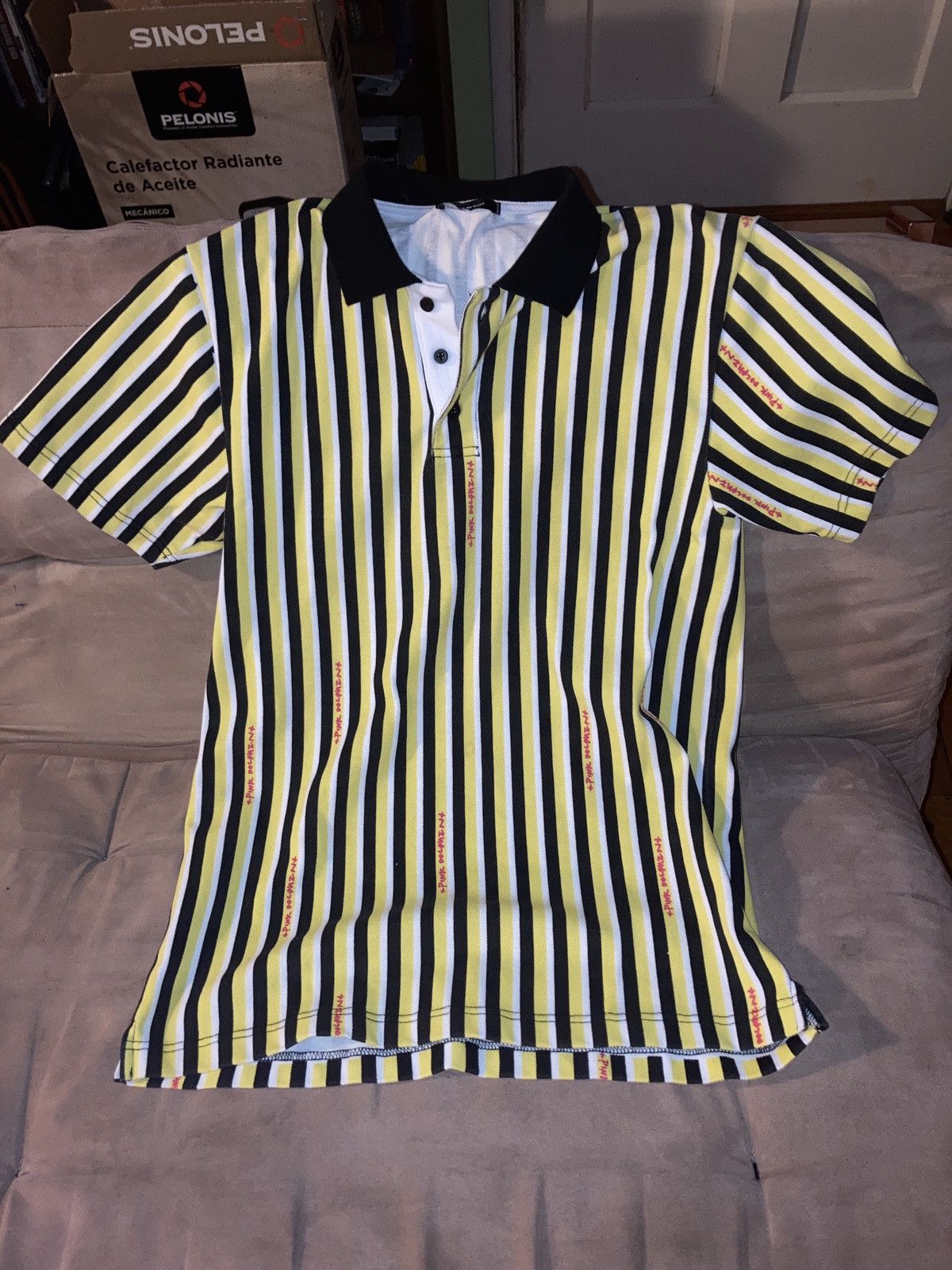 Pink dolphin polo sale