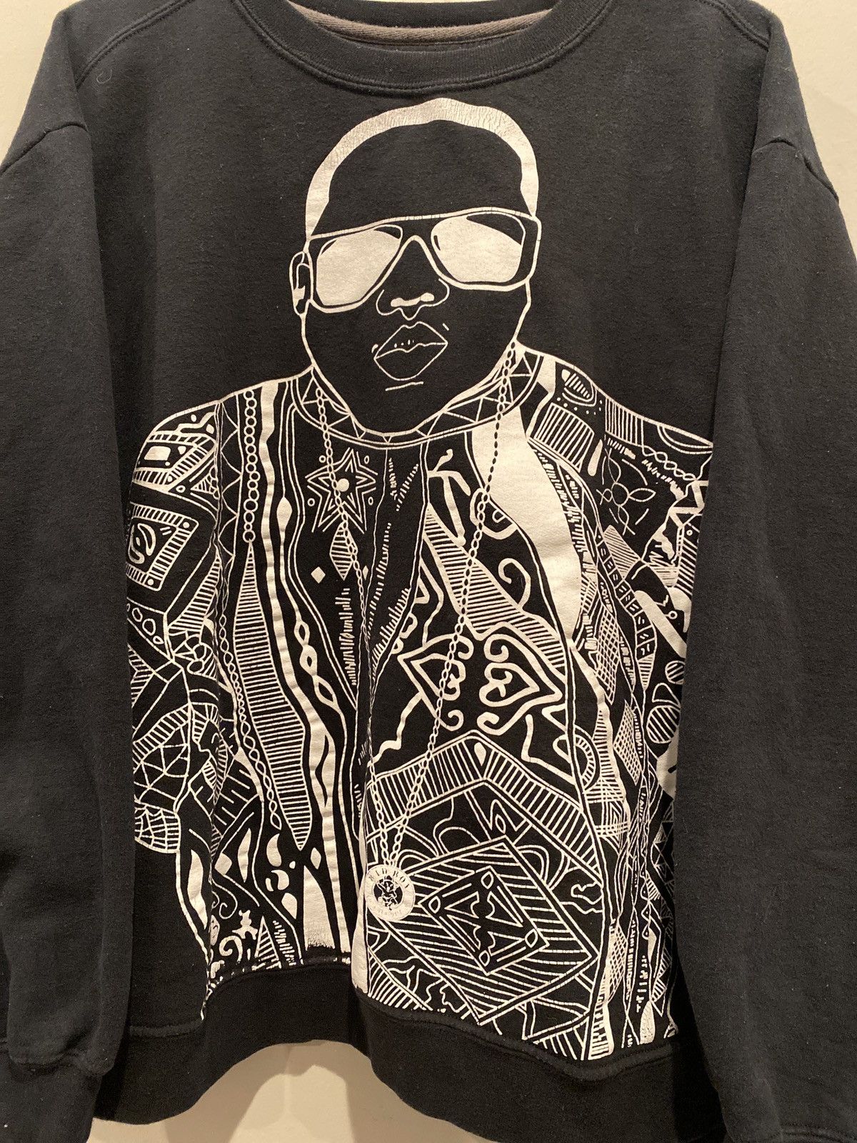 THE NOTORIOUS B.I.G.CREW NECK good SZ XL