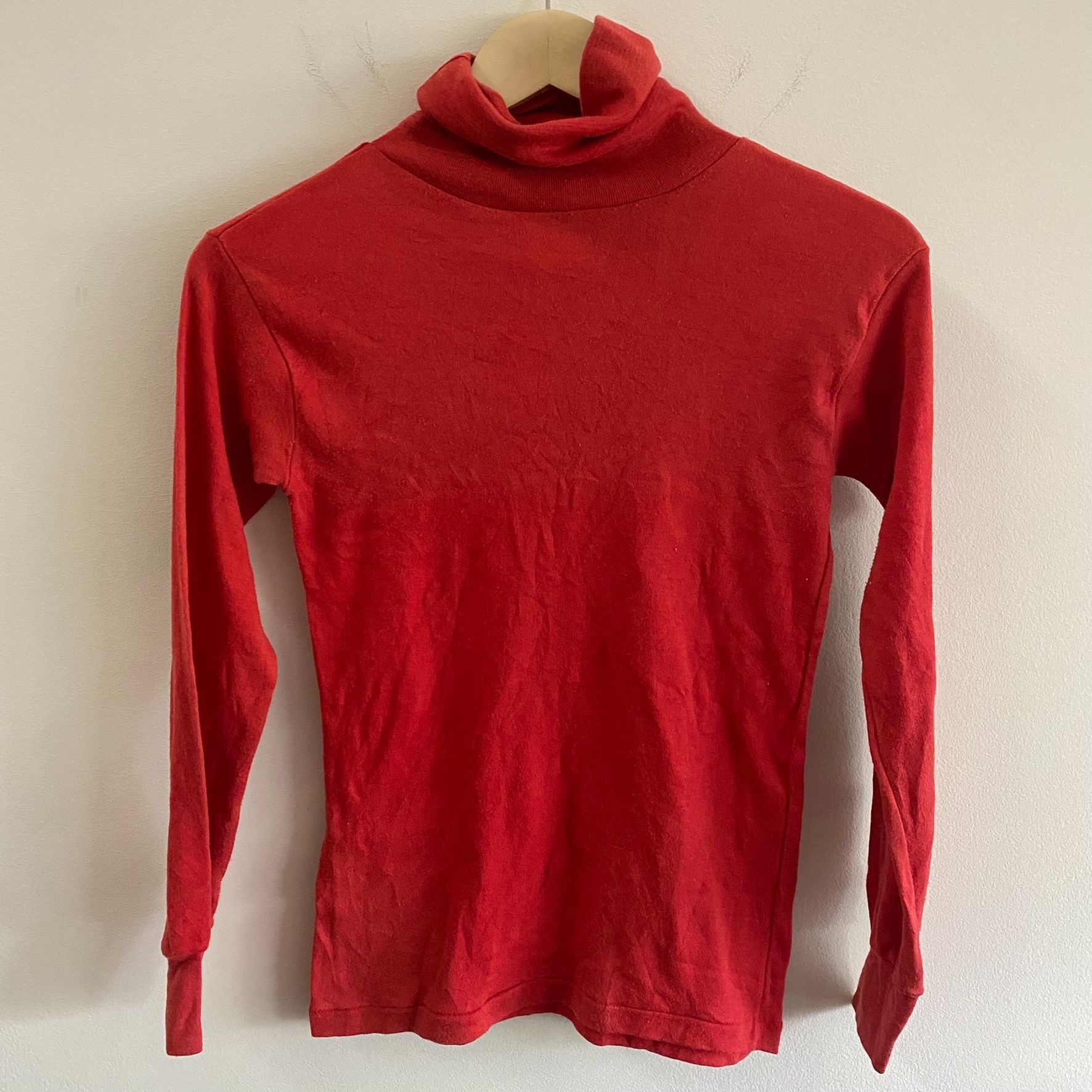 Vintage Vintage 70s 80s Turtleneck Long Sleeve Shirt Size US M / EU 48-50 / 2 - 1 Thumbnail