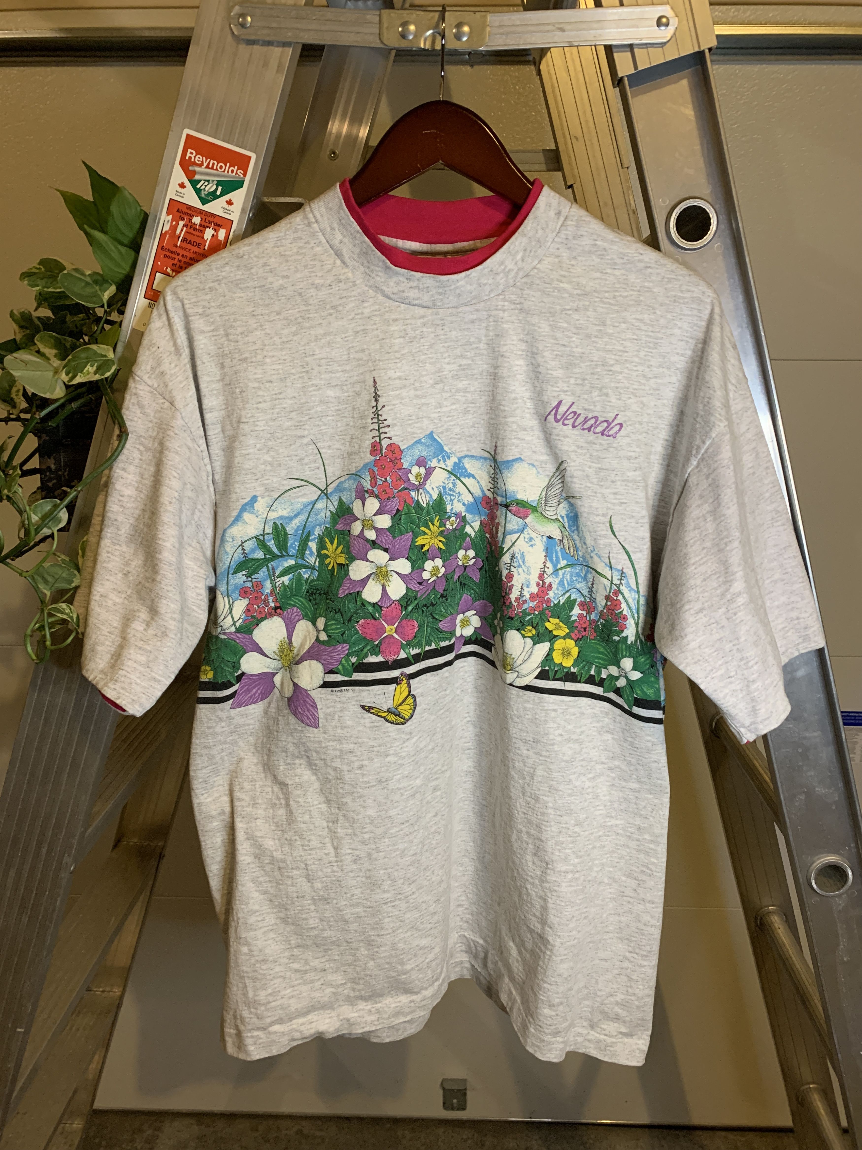 Habitat × Vintage Vintage 90’s Habitat Flower Shirt Size US L / EU 52-54 / 3 - 1 Thumbnail