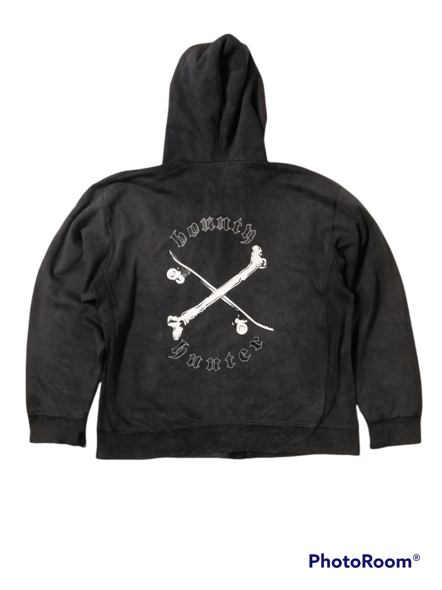 Bounty Hunter × Santa Cruz Skateboards Vintage 90s Bounty Hunter Zipper Jacket Hoodie Size US L / EU 52-54 / 3 - 1 Thumbnail