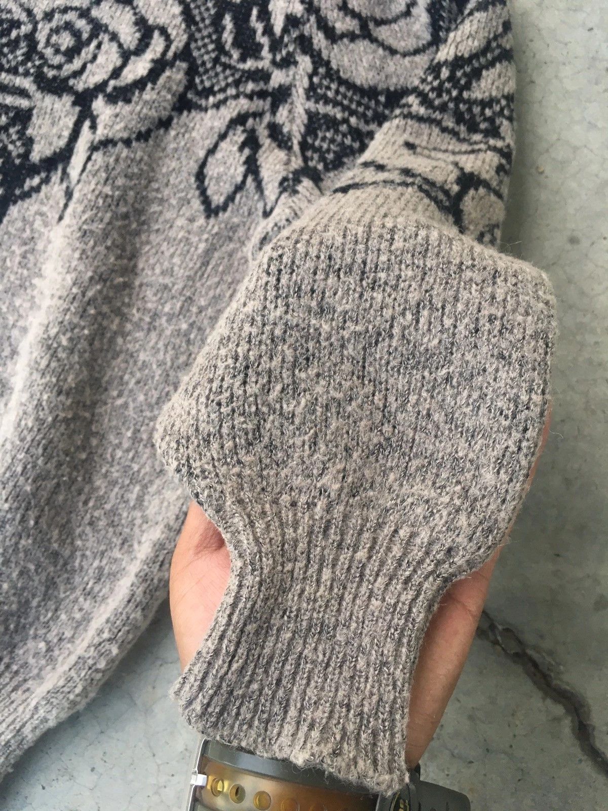 Designer × Seditionaries 📌Japan LADIES FASHION Art Flower Sweater/Knitting Pattern Size US M / EU 48-50 / 2 - 5 Thumbnail