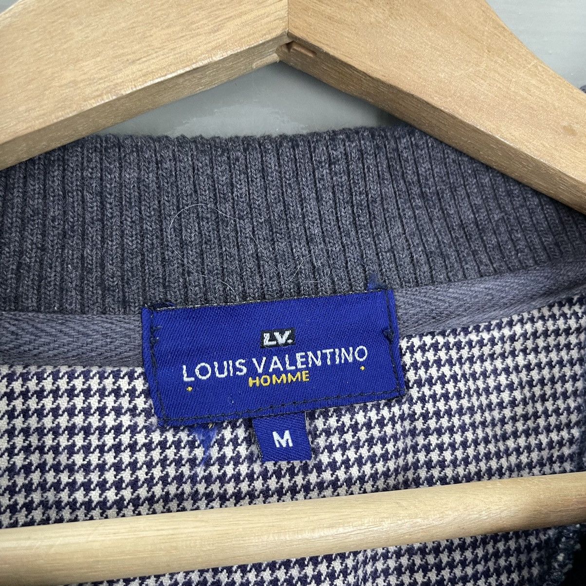 Mario Valentino Vintage 90s Louis Valentino Collar Sweatshirt Size M Size US M / EU 48-50 / 2 - 8 Thumbnail