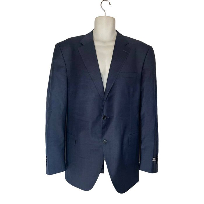 Peter Millar Peter Millar Men's 46R Blue Flynn Classic Fit Wool Blazer ...