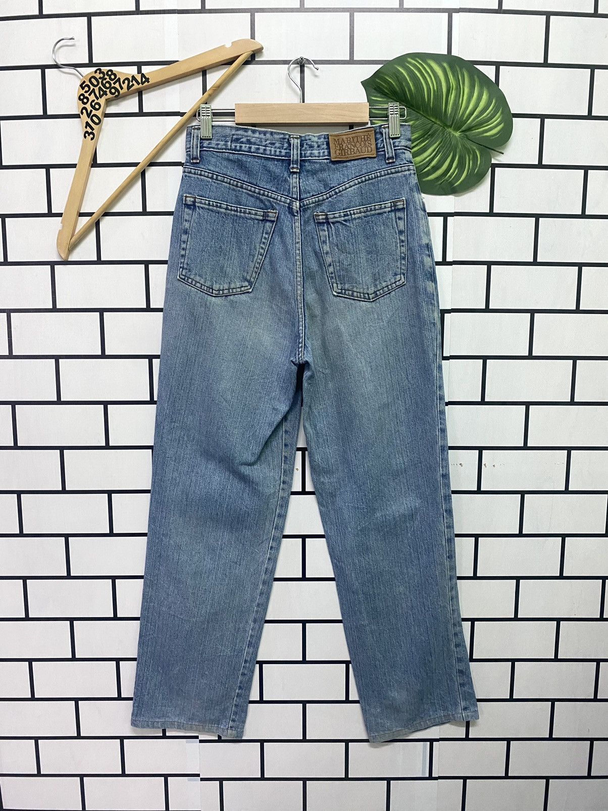 Marithe + Francois Girbaud Vintage MARITHE FRANCOIS GIRBAUD Stone Wash Jeans Size US 27 - 2 Thumbnail