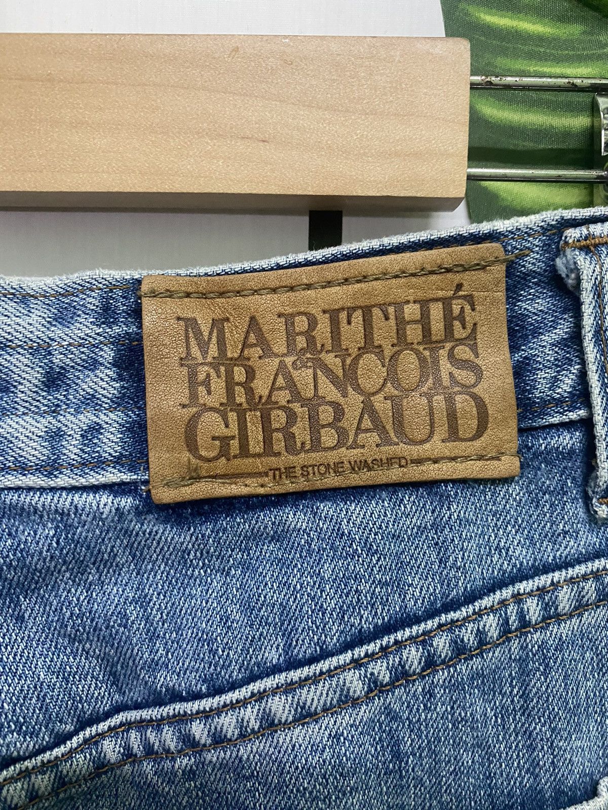 Marithe + Francois Girbaud Vintage MARITHE FRANCOIS GIRBAUD Stone Wash Jeans Size US 27 - 10 Thumbnail