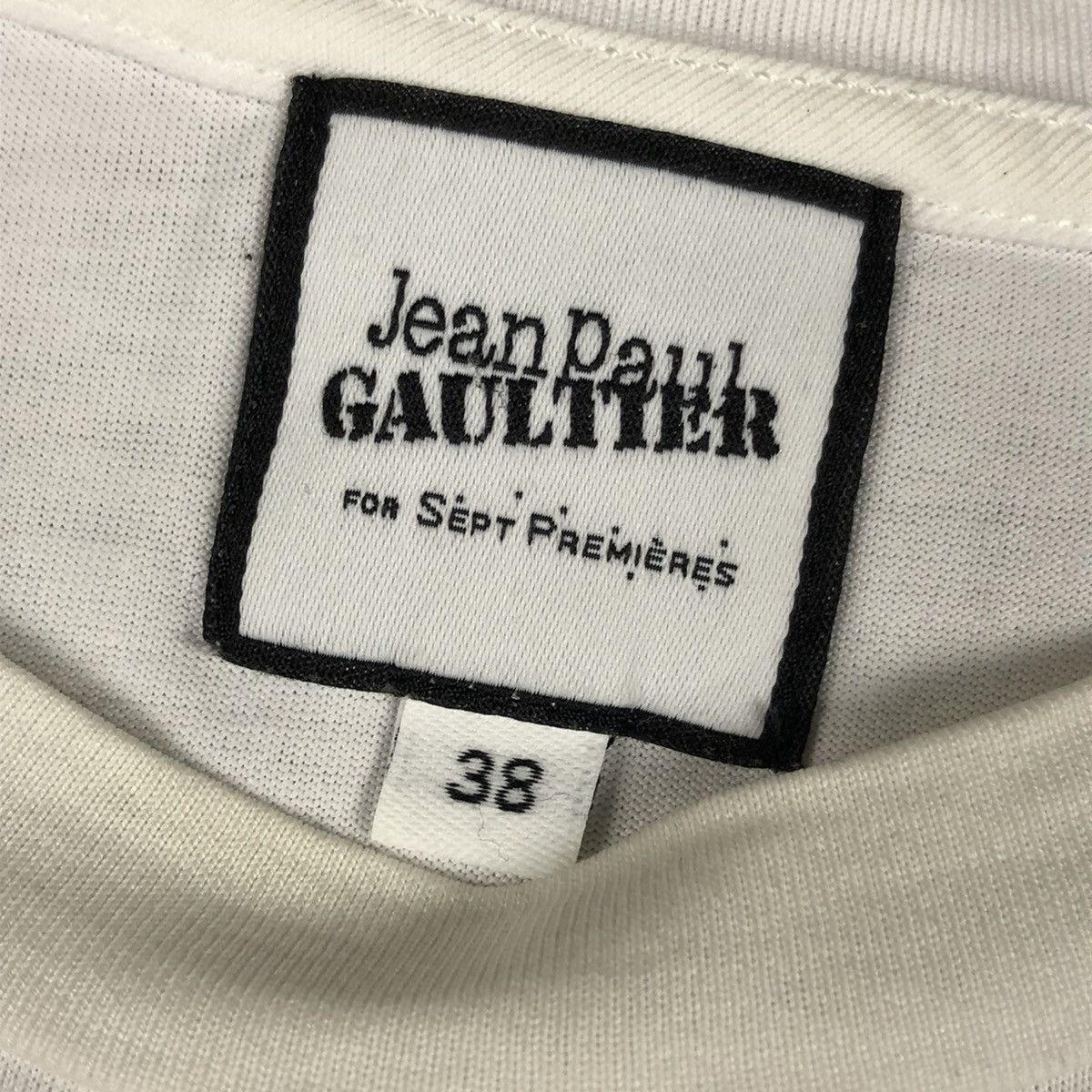 Jean Paul Gaultier Jean Paul Gaultier Chest Logo Tshirt Size US XS / EU 42 / 0 - 7 Thumbnail