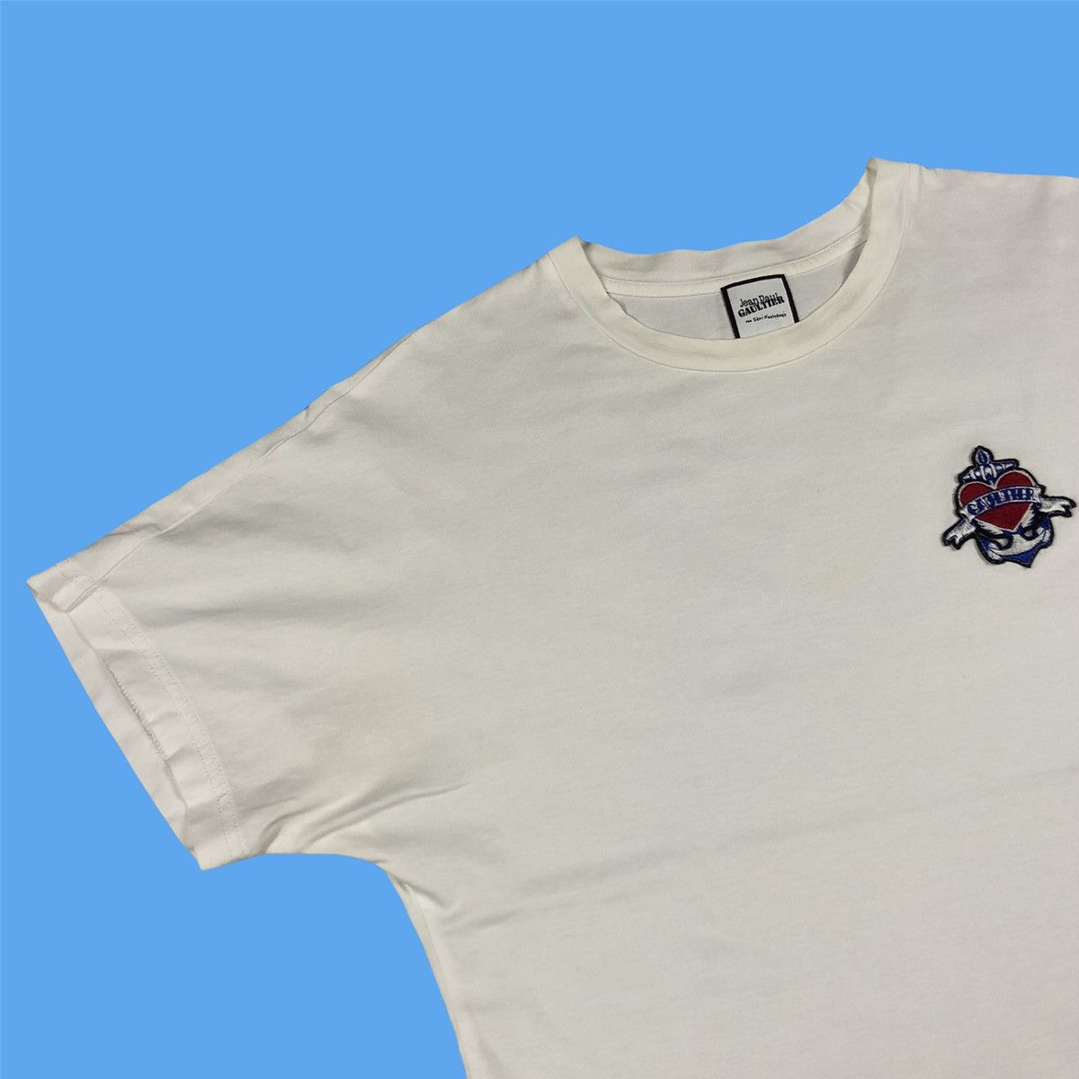 Jean Paul Gaultier Jean Paul Gaultier Chest Logo Tshirt Size US XS / EU 42 / 0 - 5 Thumbnail