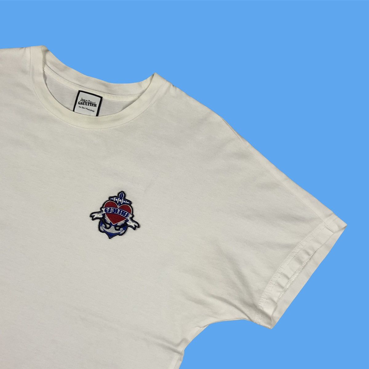 Jean Paul Gaultier Jean Paul Gaultier Chest Logo Tshirt Size US XS / EU 42 / 0 - 3 Thumbnail