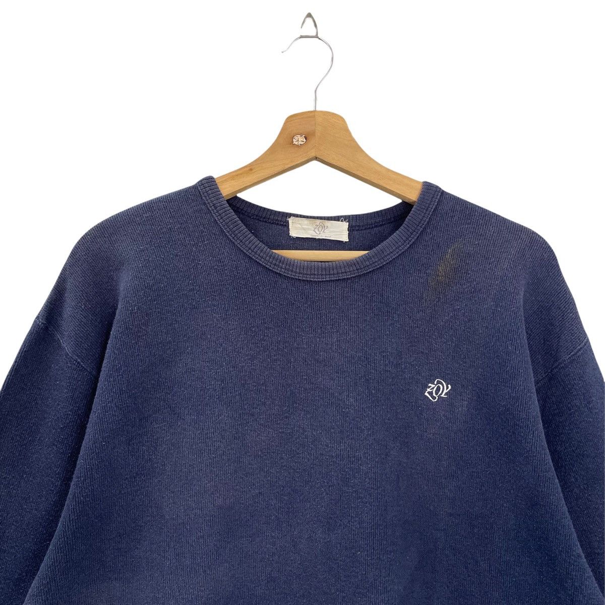 Issey Miyake Fringues De Ballade Zoy Crewneck Sweatshirt Size M Size US M / EU 48-50 / 2 - 6 Thumbnail