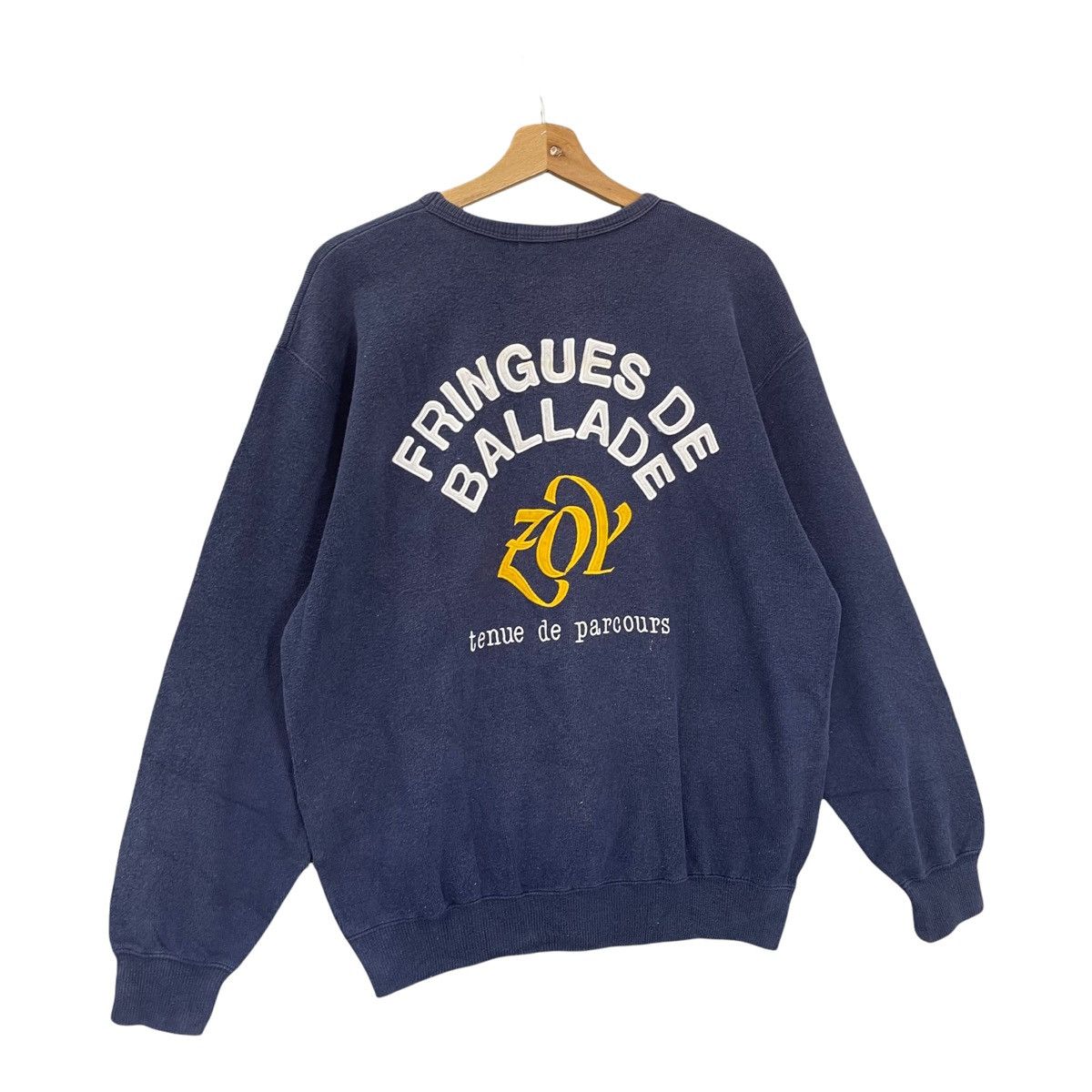 Issey Miyake Fringues De Ballade Zoy Crewneck Sweatshirt Size M Size US M / EU 48-50 / 2 - 2 Thumbnail
